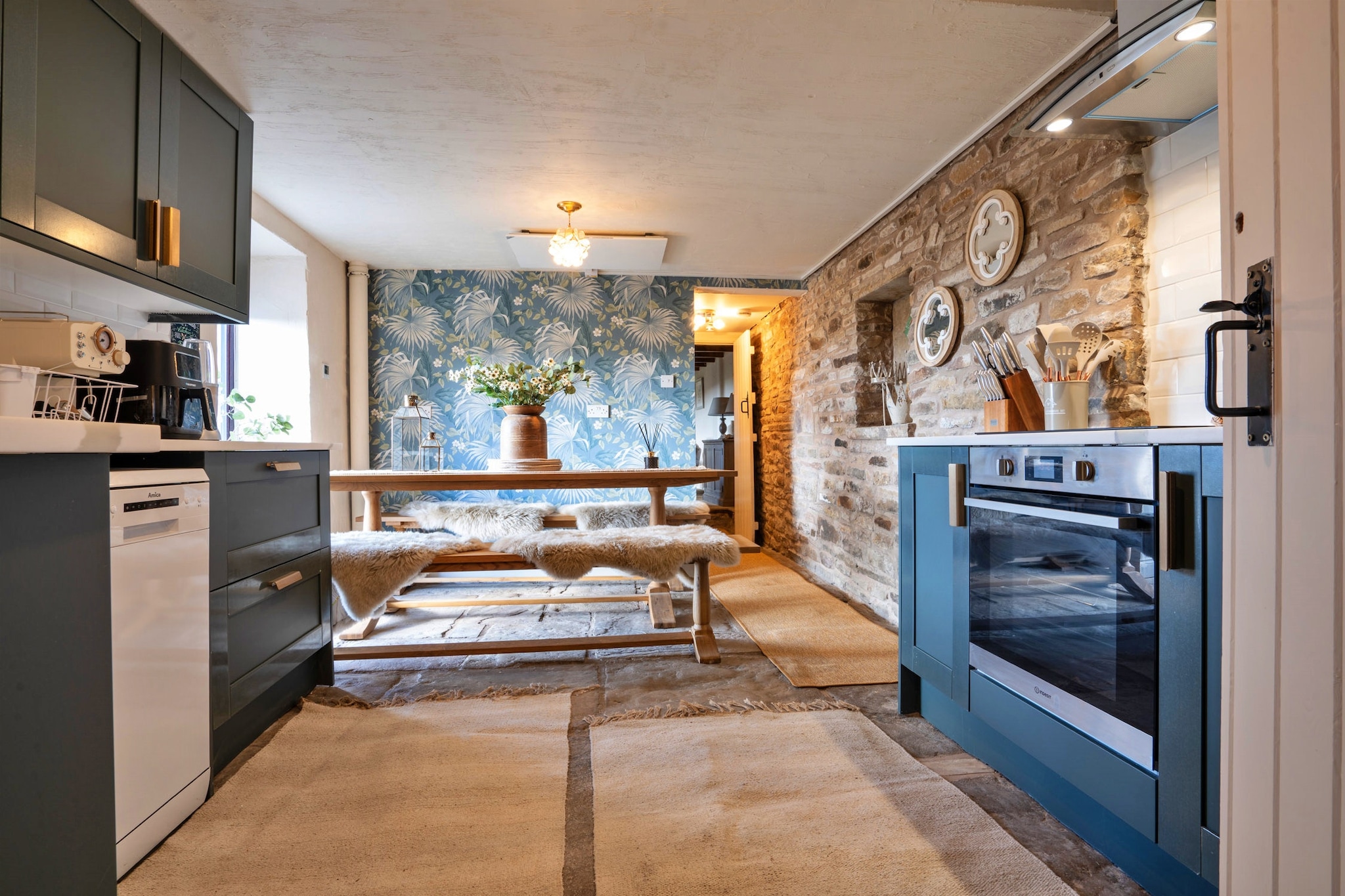 The Cottages Collection at Blackclough Farm-Keuken