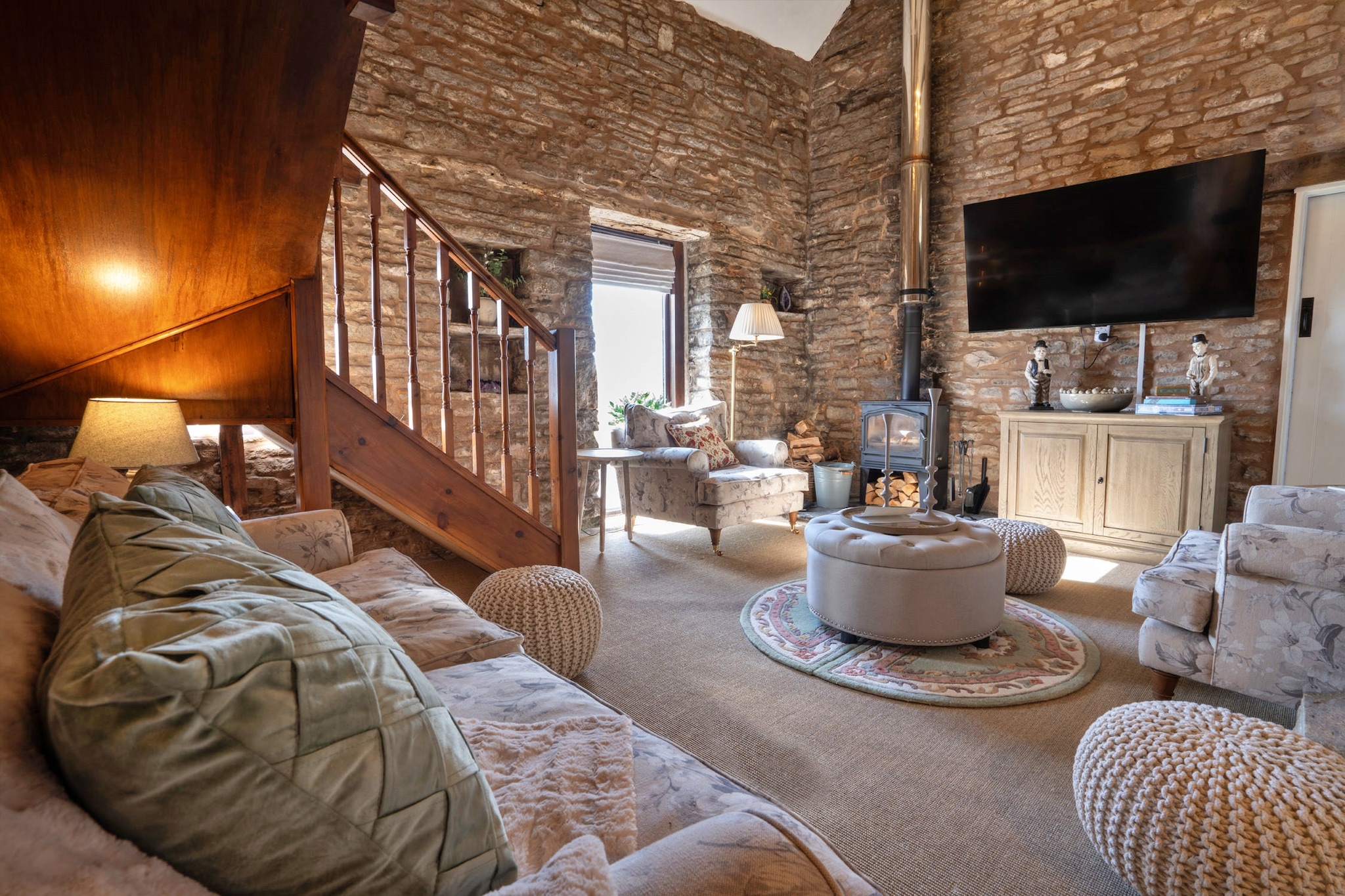 The Cottages Collection at Blackclough Farm-Woonkamer