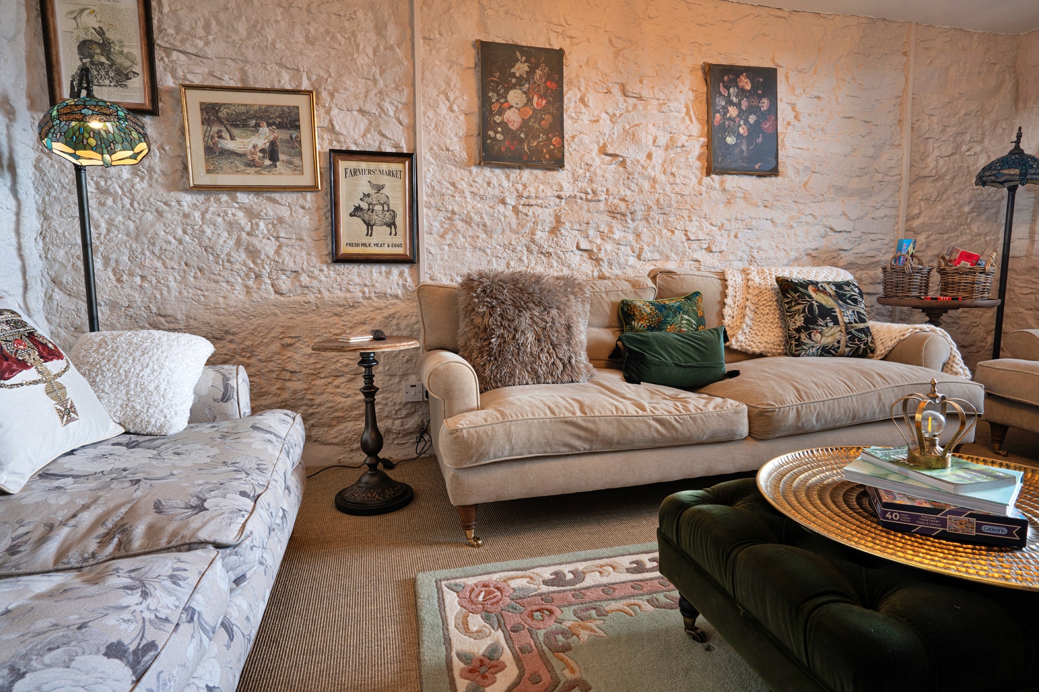 The Cottages Collection at Blackclough Farm-Woonkamer