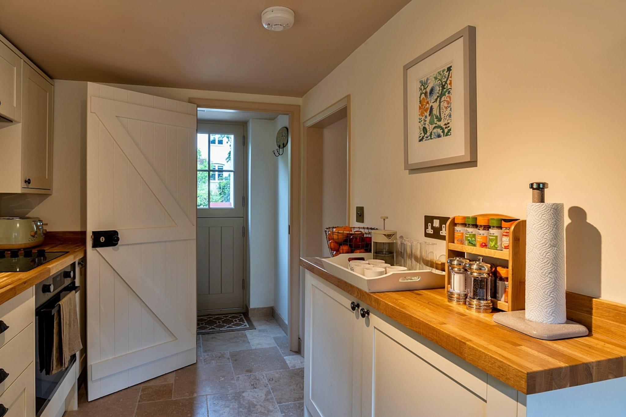 The Thatch at Winterborne Houghton-Keuken