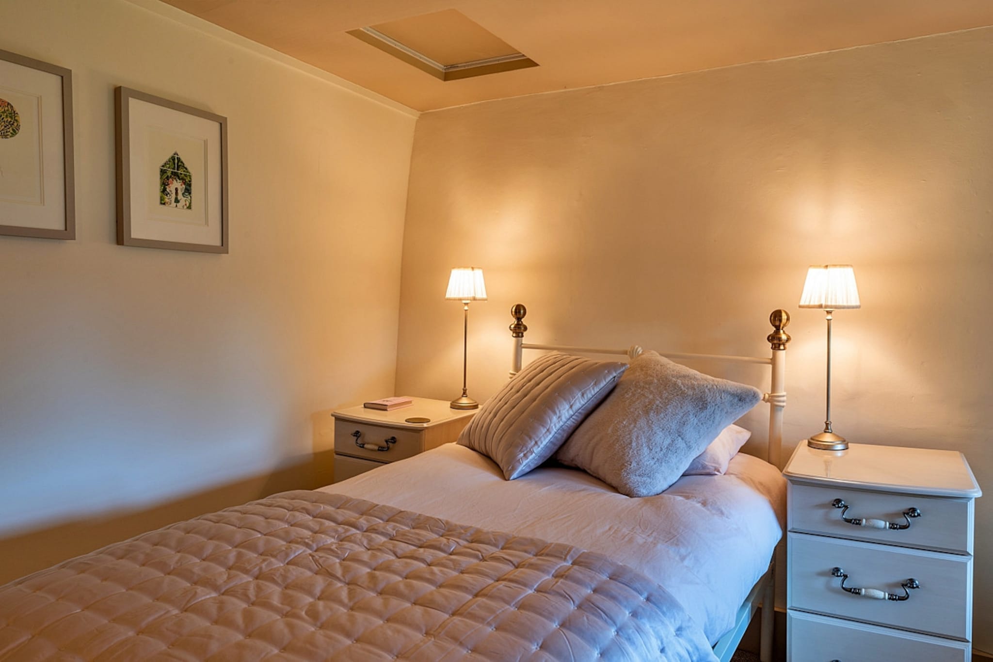 The Thatch at Winterborne Houghton-Slaapkamer