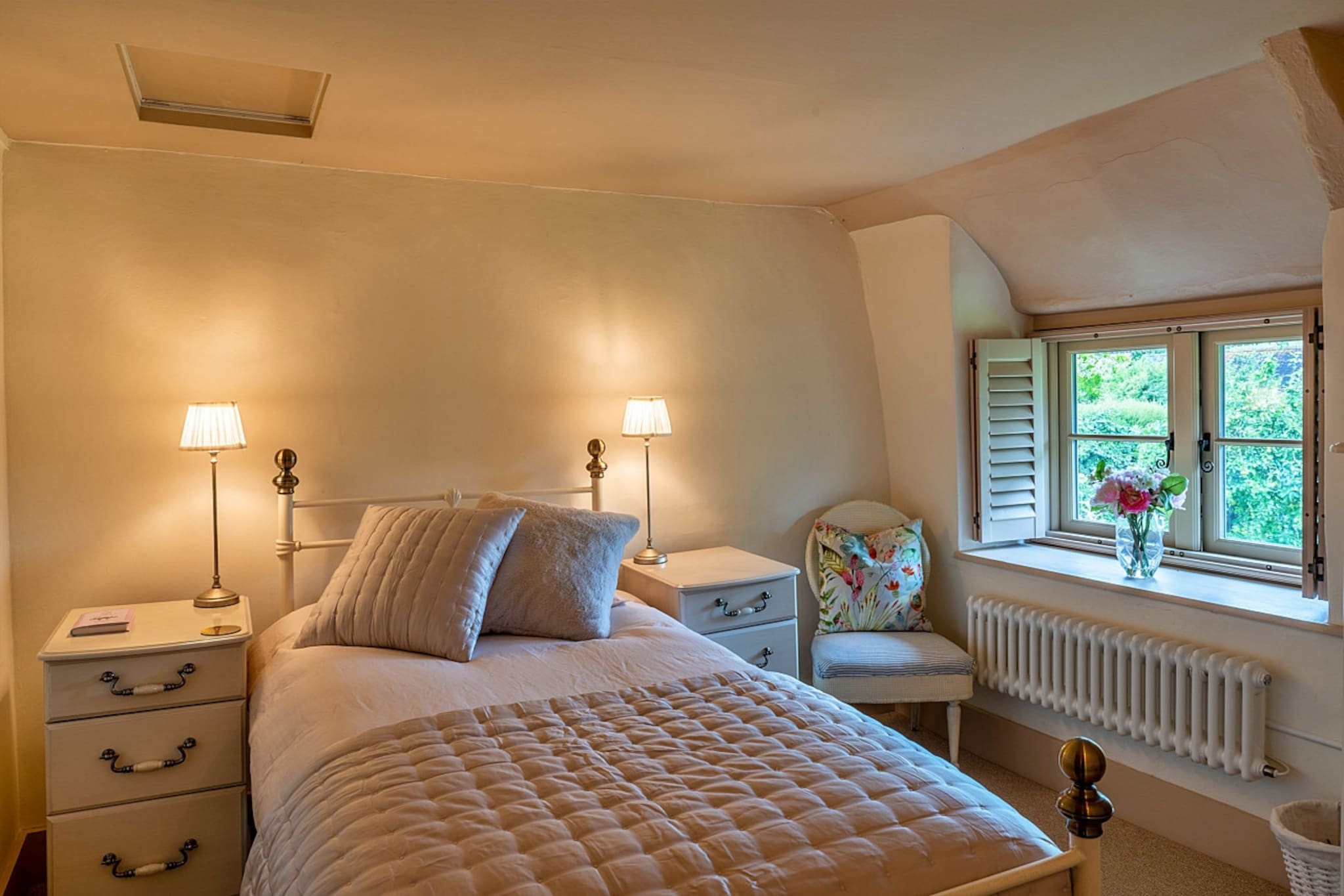The Thatch at Winterborne Houghton-Slaapkamer