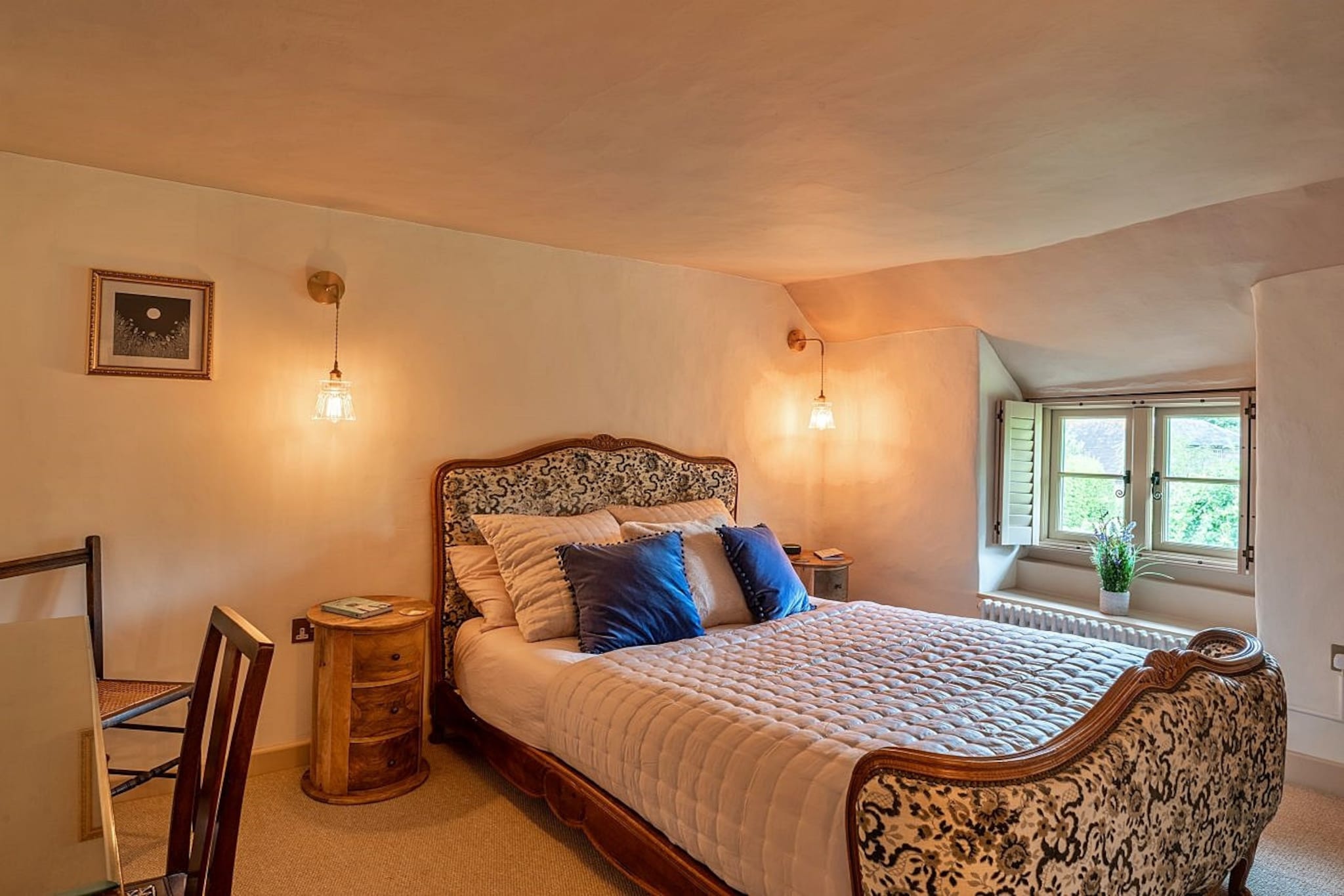 The Thatch at Winterborne Houghton-Slaapkamer