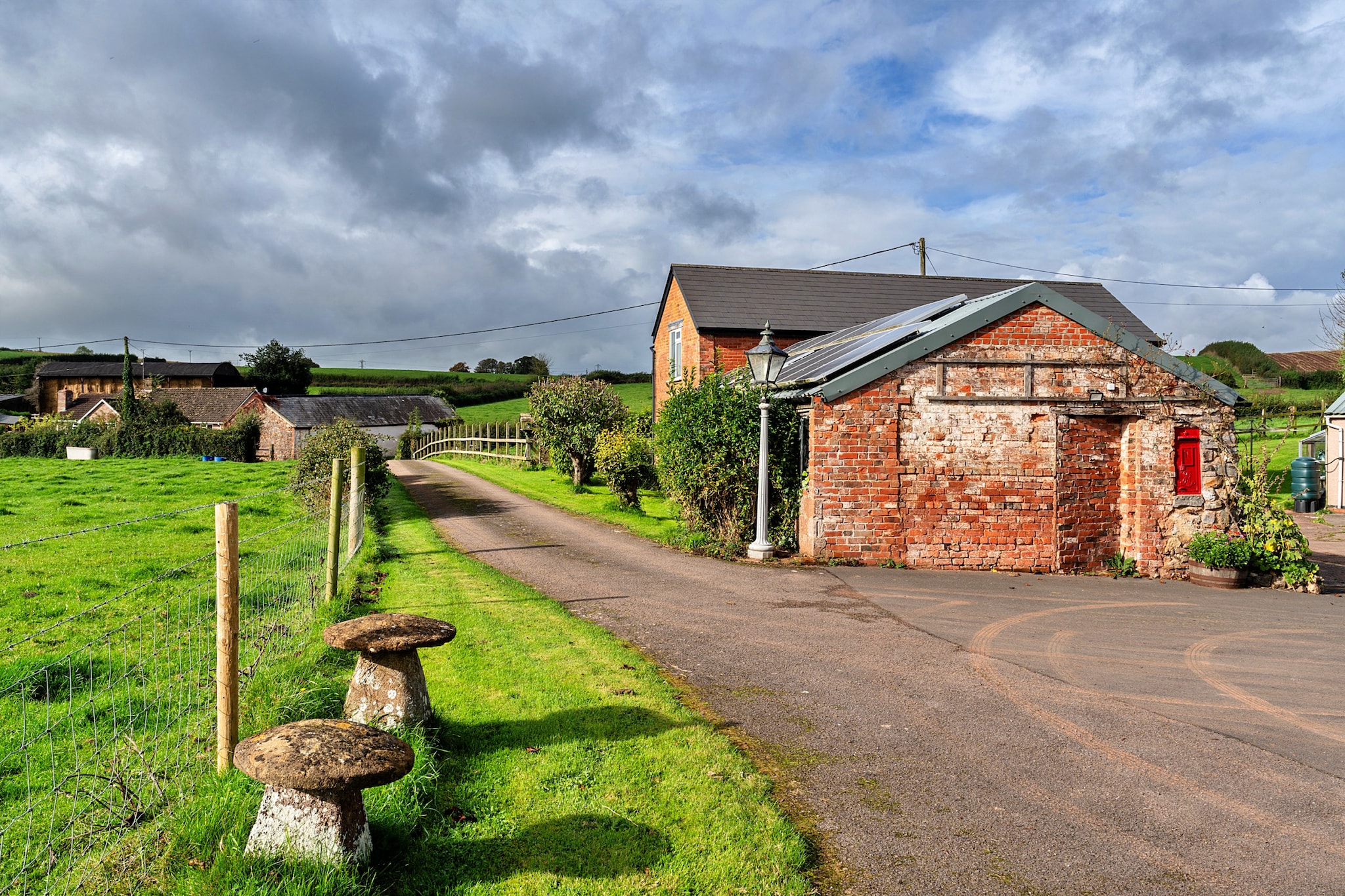 The Barn at Prowses Farm-Gebieden zomer 1km