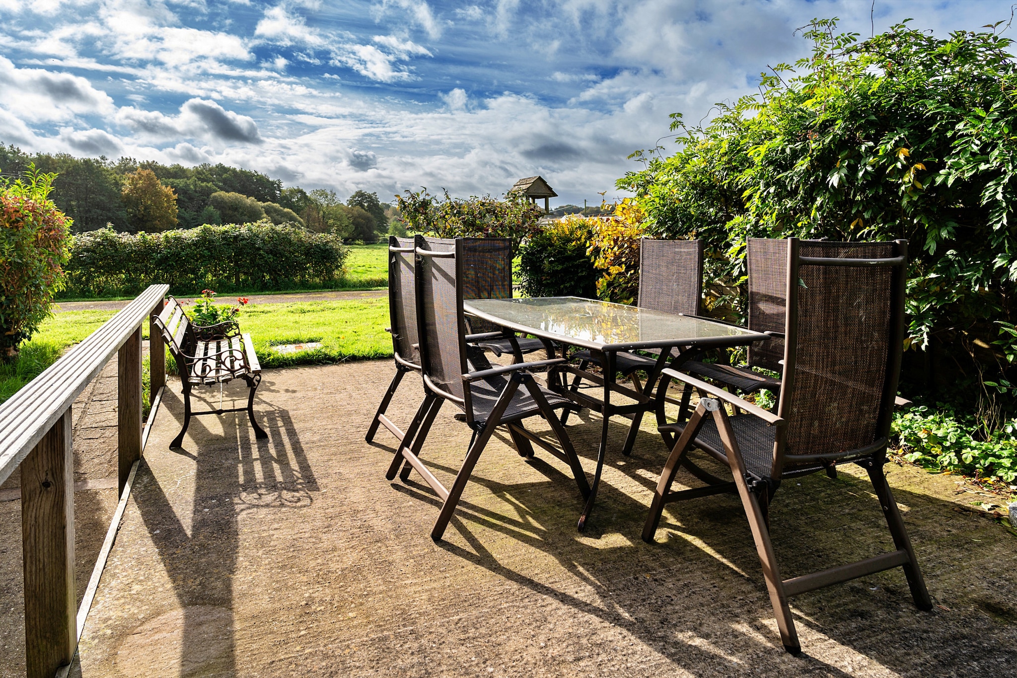 The Barn at Prowses Farm-Terrasbalkon