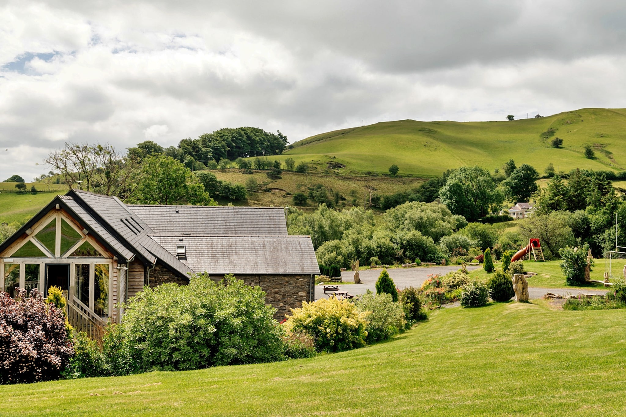 The Welsh Barn-Buitenkant zomer
