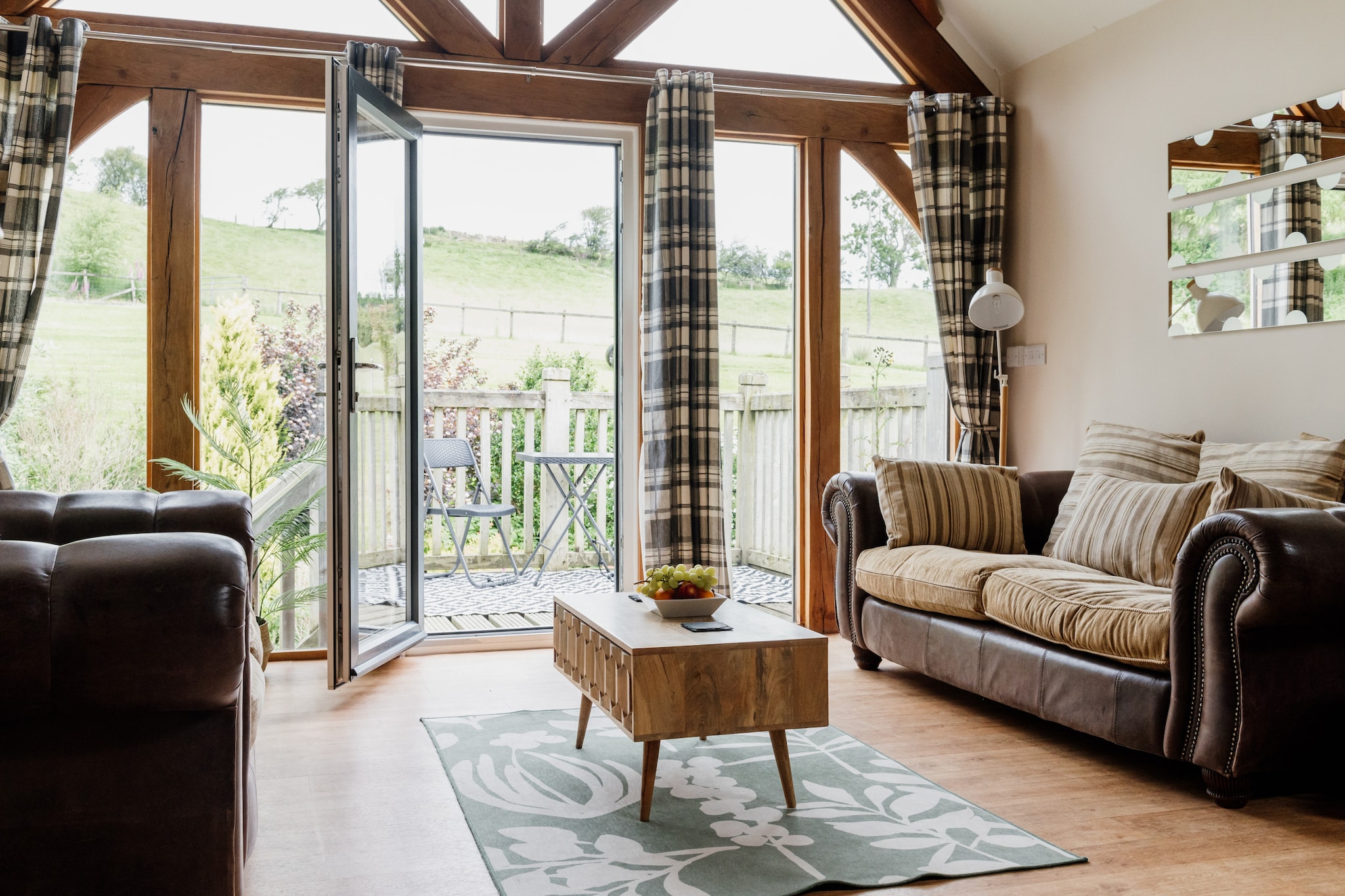 The Welsh Barn-Uitzicht zomer