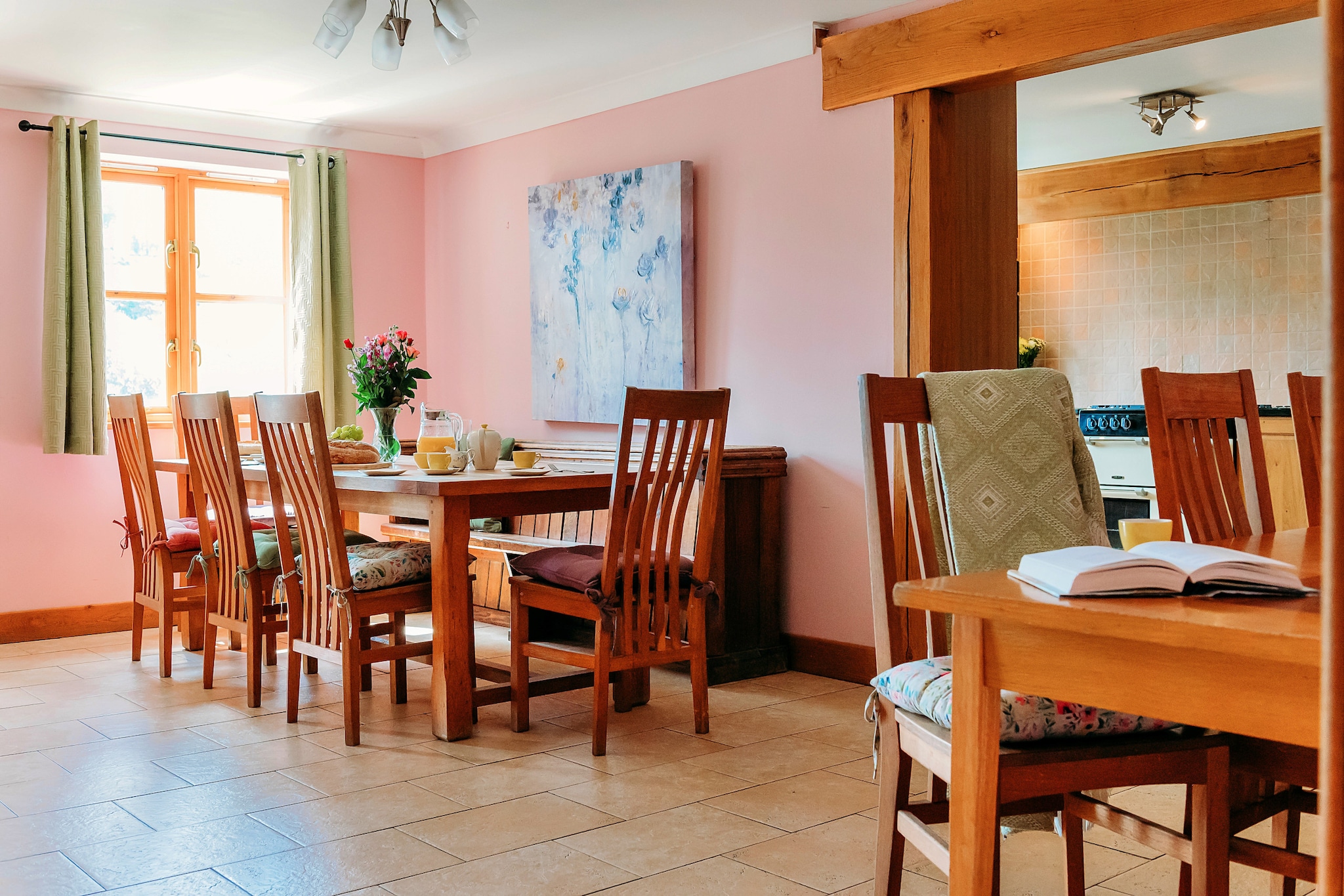 The Welsh Farmhouse-Eetkamer