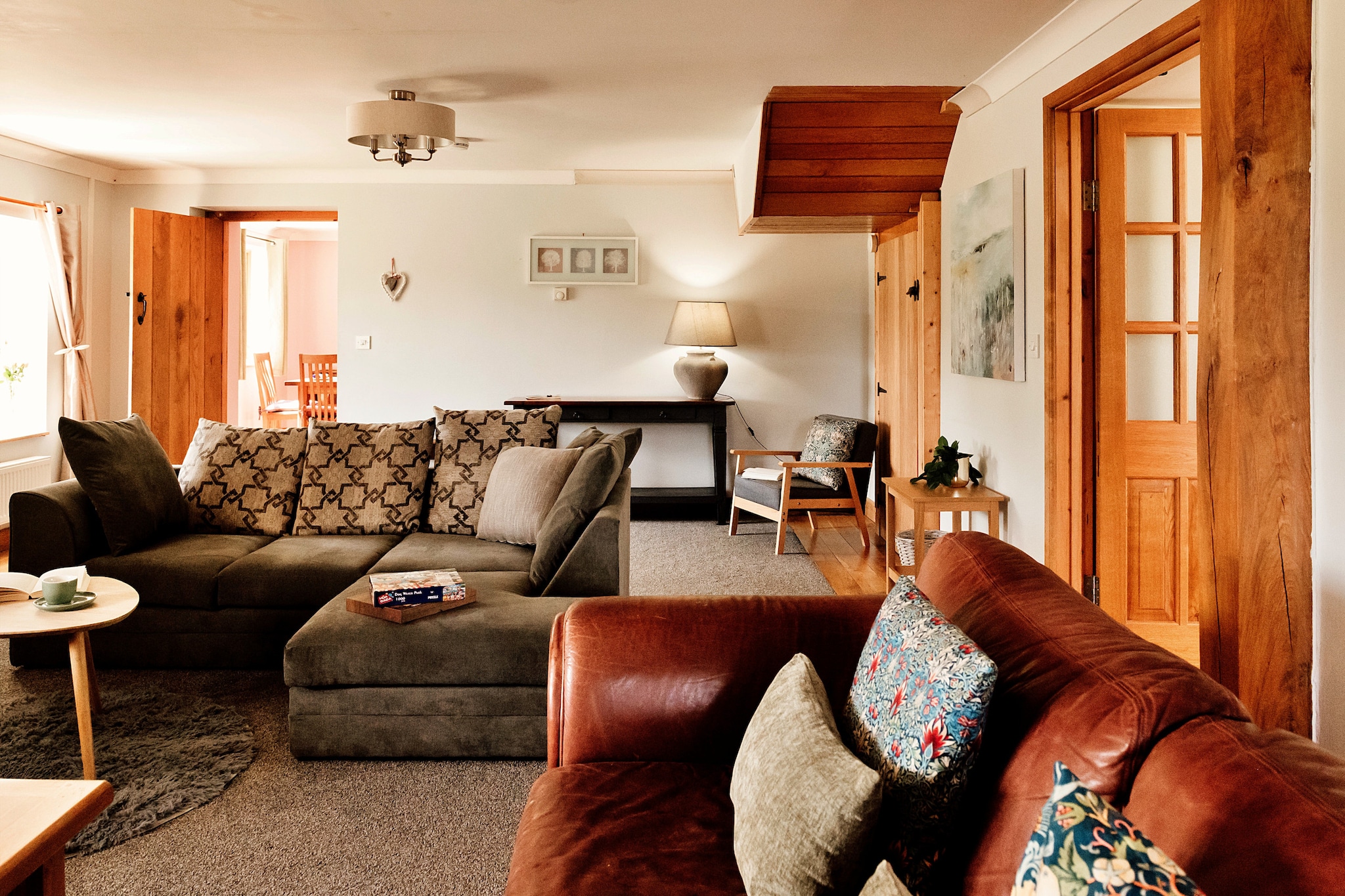 The Welsh Farmhouse-Woonkamer