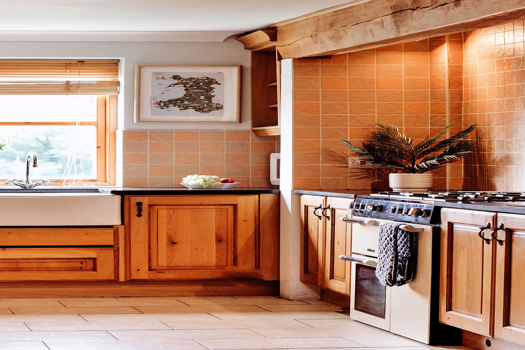 The Welsh Farmhouse-Keuken