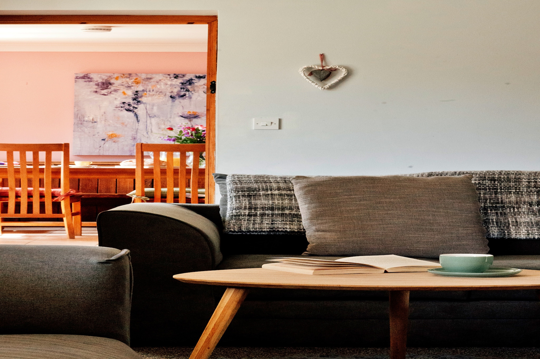 The Welsh Farmhouse-Woonkamer