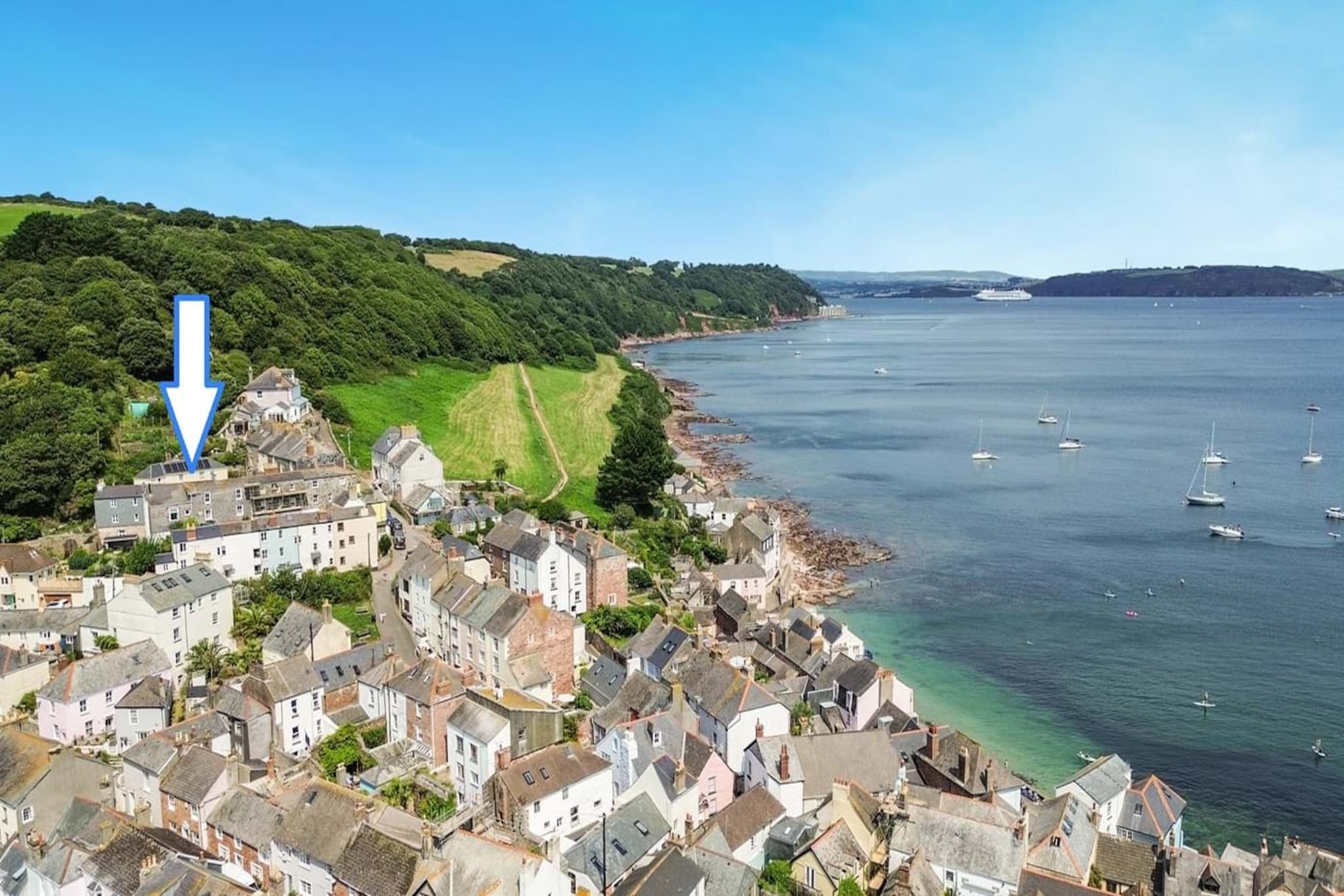 Hillside, Kingsand-Gebieden zomer 1km