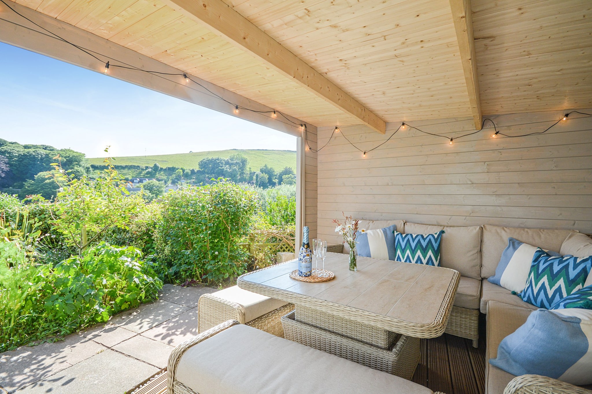 Hillside, Kingsand-Terrasbalkon