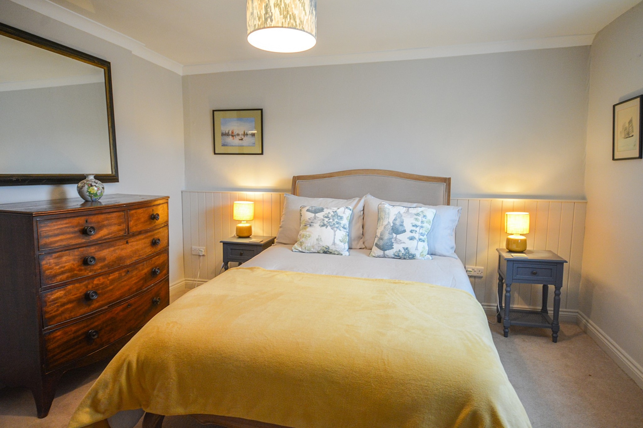 Hillside, Kingsand-Slaapkamer