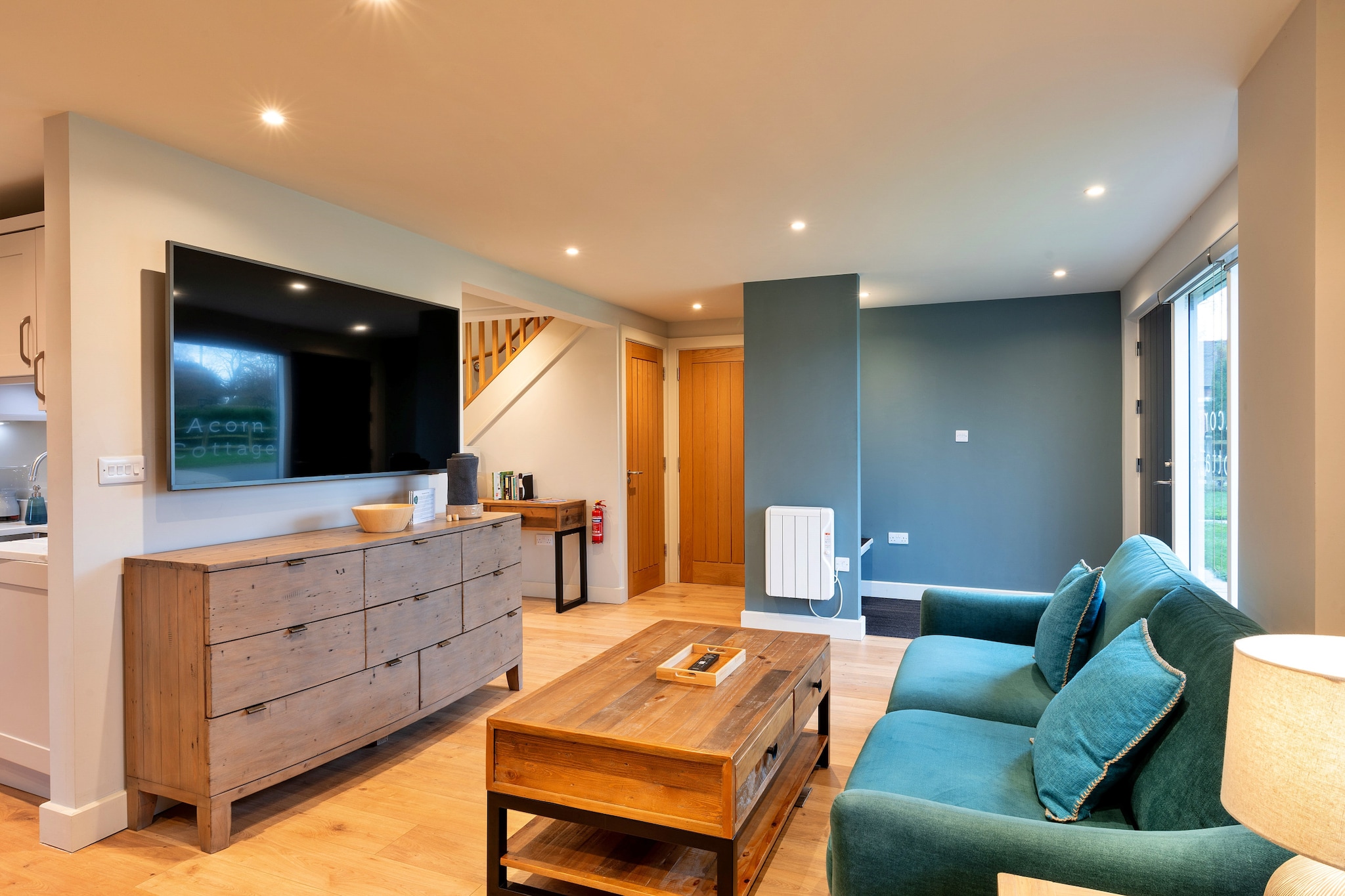 Acorn Cottage-Woonkamer