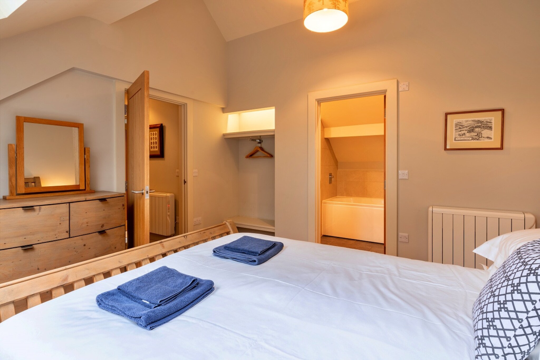 Oak Cottage-Slaapkamer