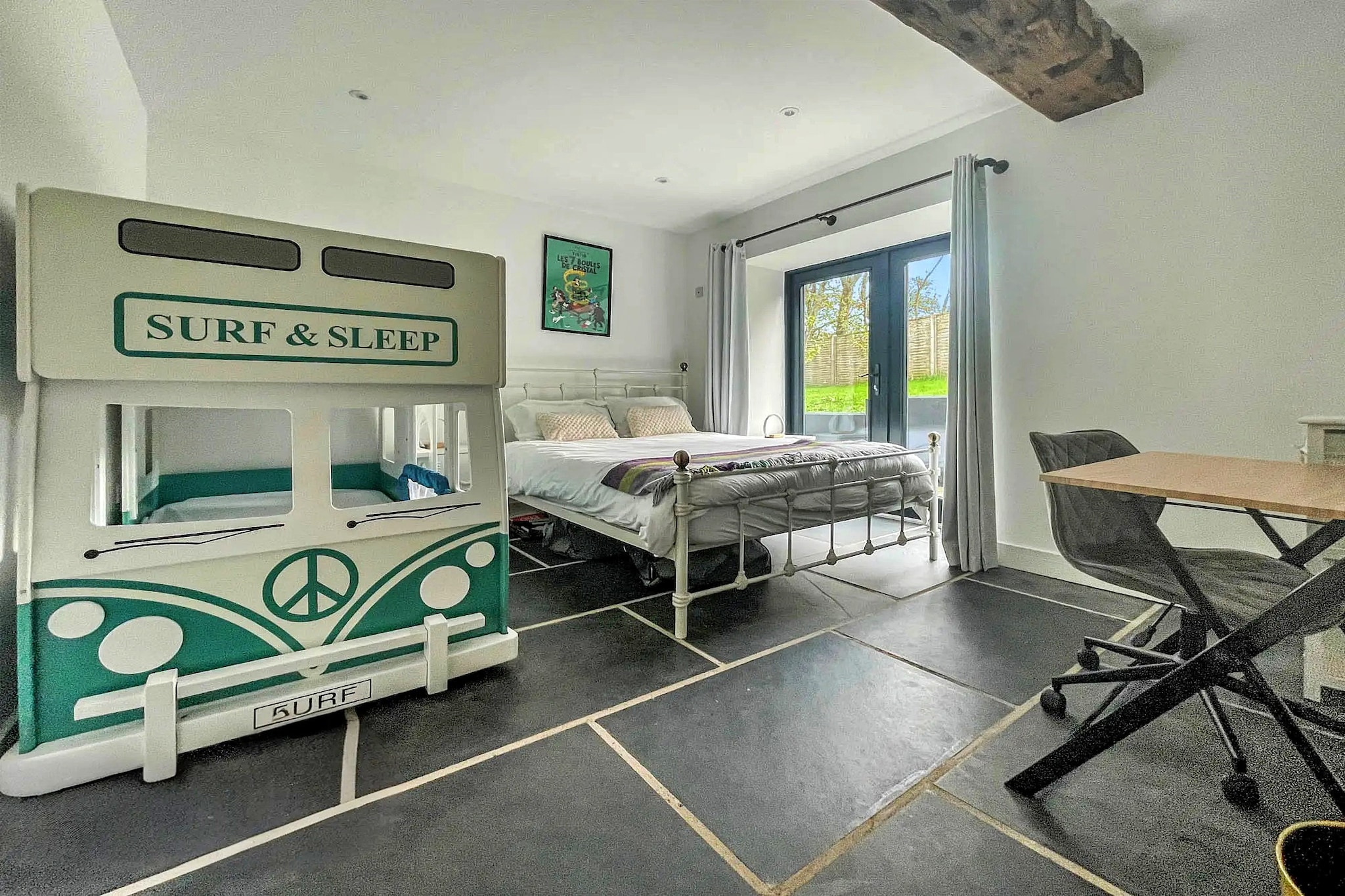 Wiggle Barn, Kingsand-Slaapkamer