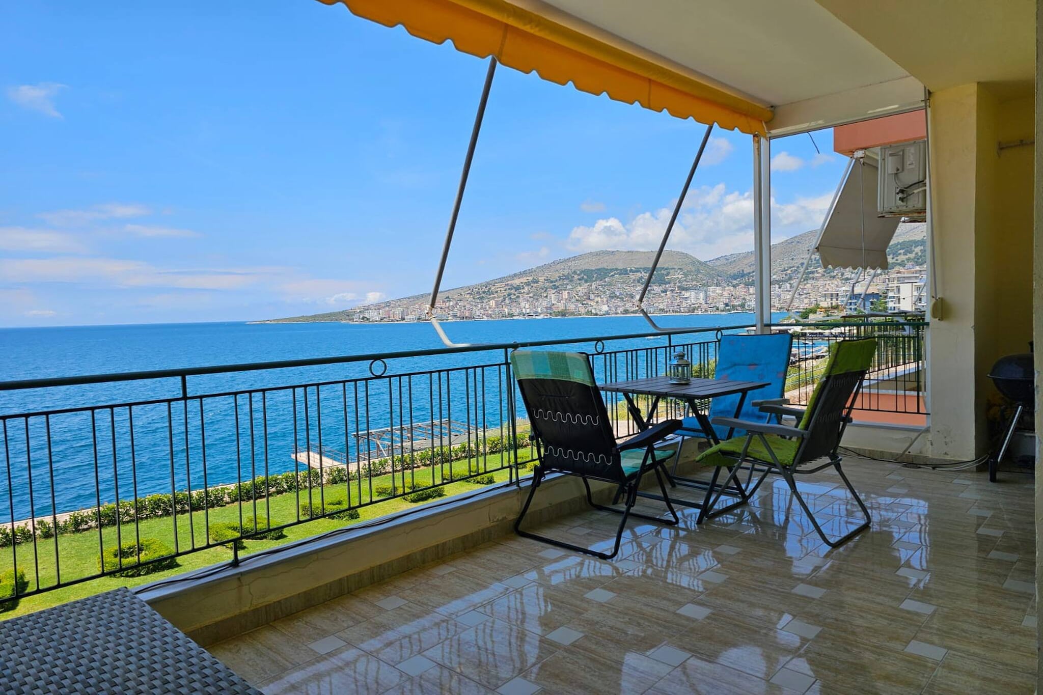 Front line apartment in Saranda - 254-Outdoor