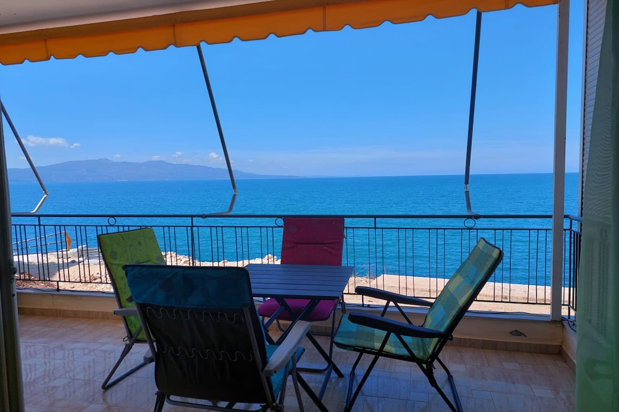 Front line apartment in Saranda - 254-Outdoor