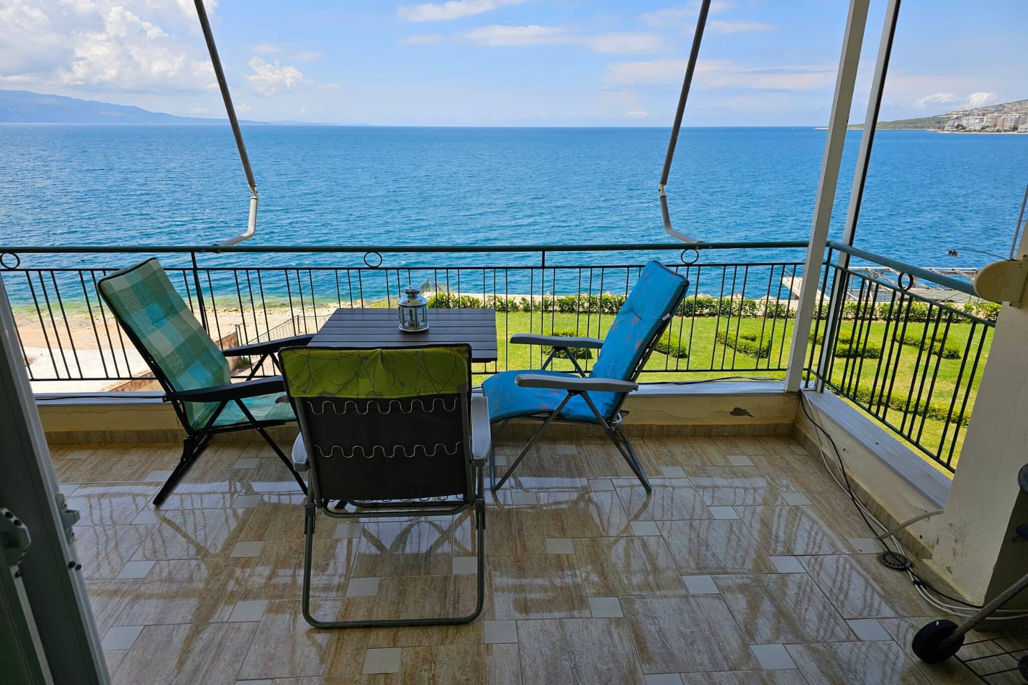 Front line apartment in Saranda - 254-Outdoor
