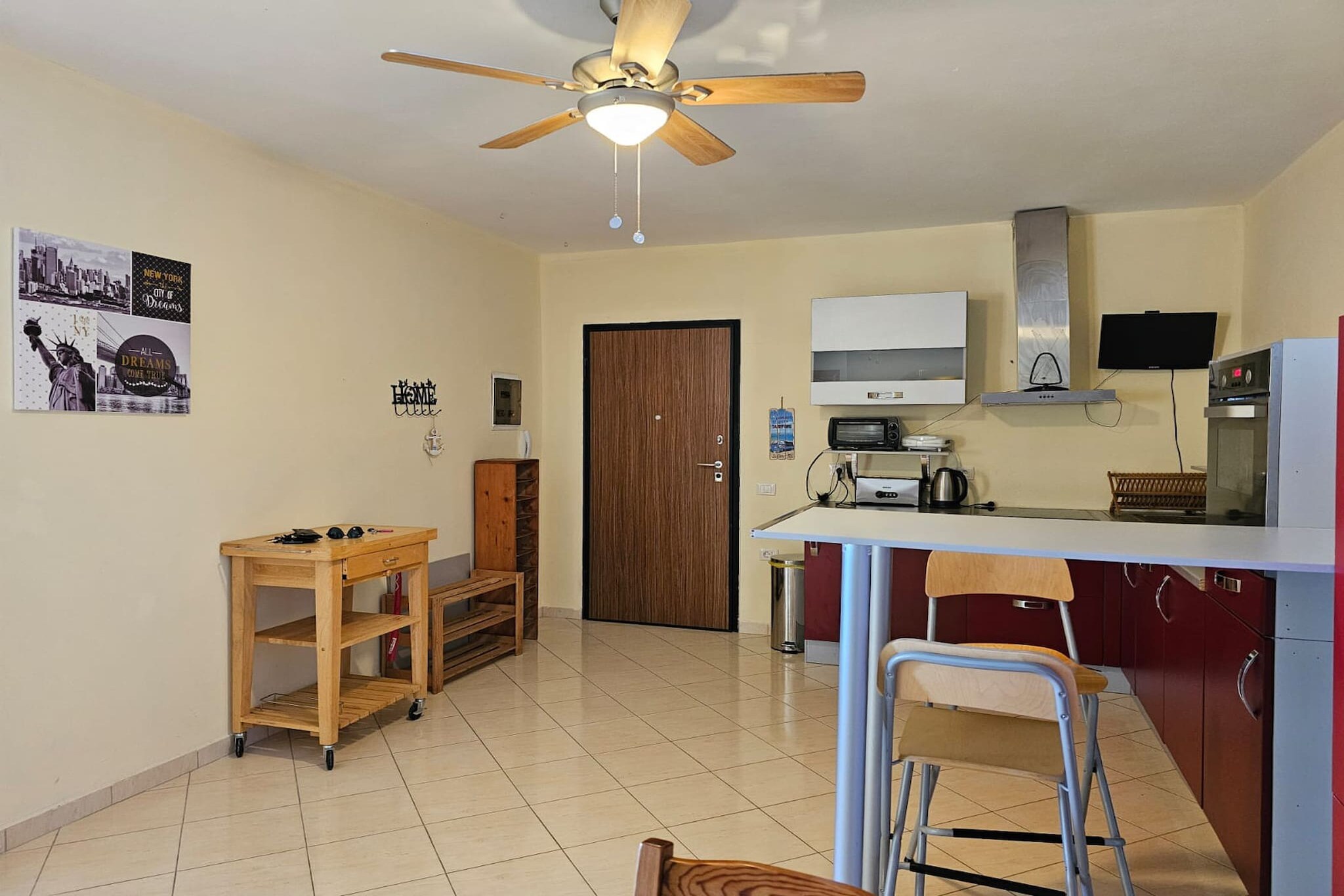 Front line apartment in Saranda - 254-Kitchen