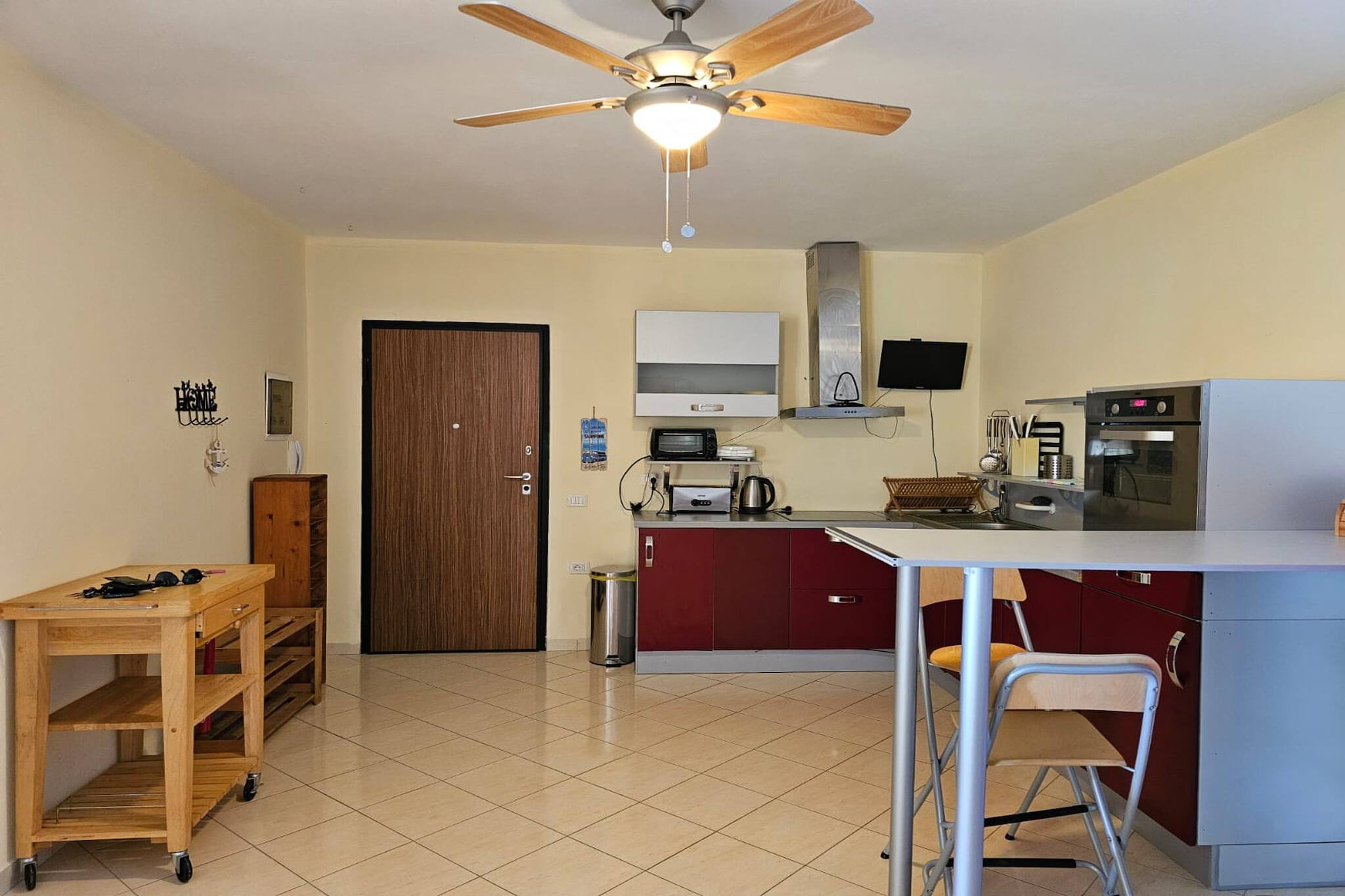 Front line apartment in Saranda - 254-Kitchen