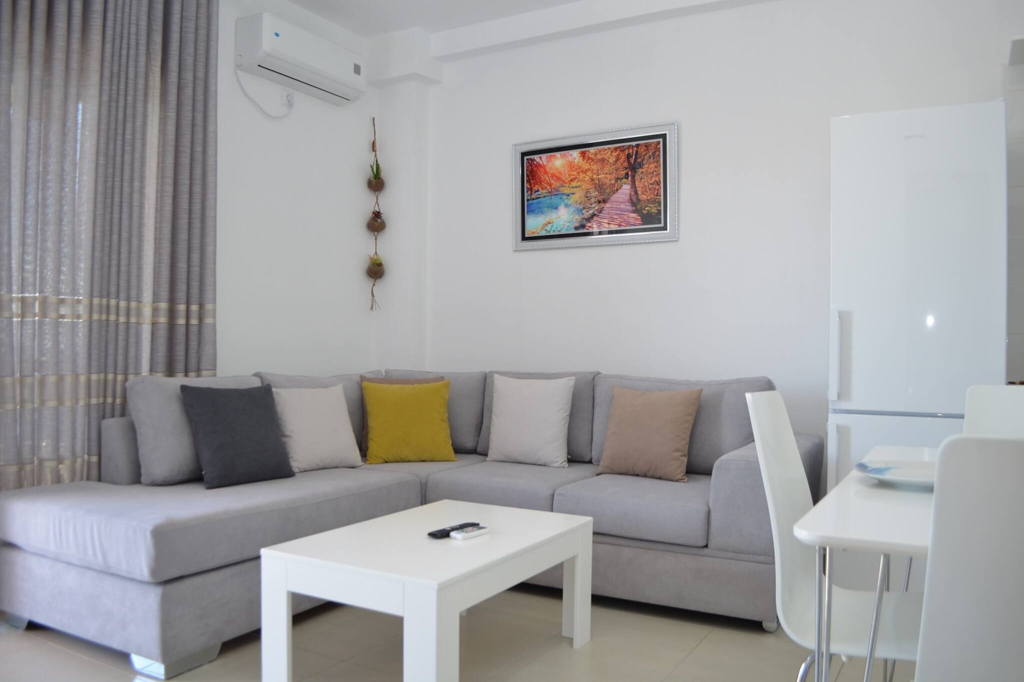 Beautifu Sea View Apartment in Saranda - 271-Living room