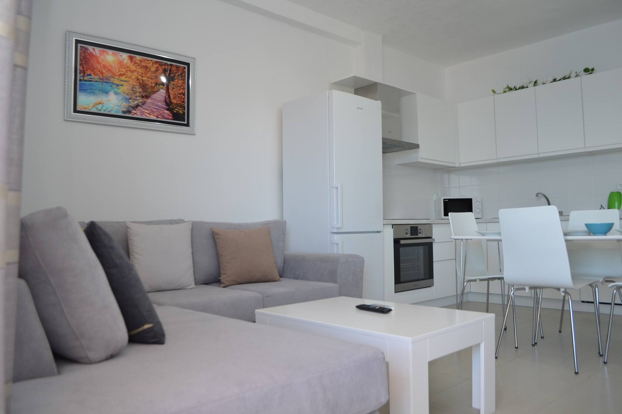 Beautifu Sea View Apartment in Saranda - 271-Living room