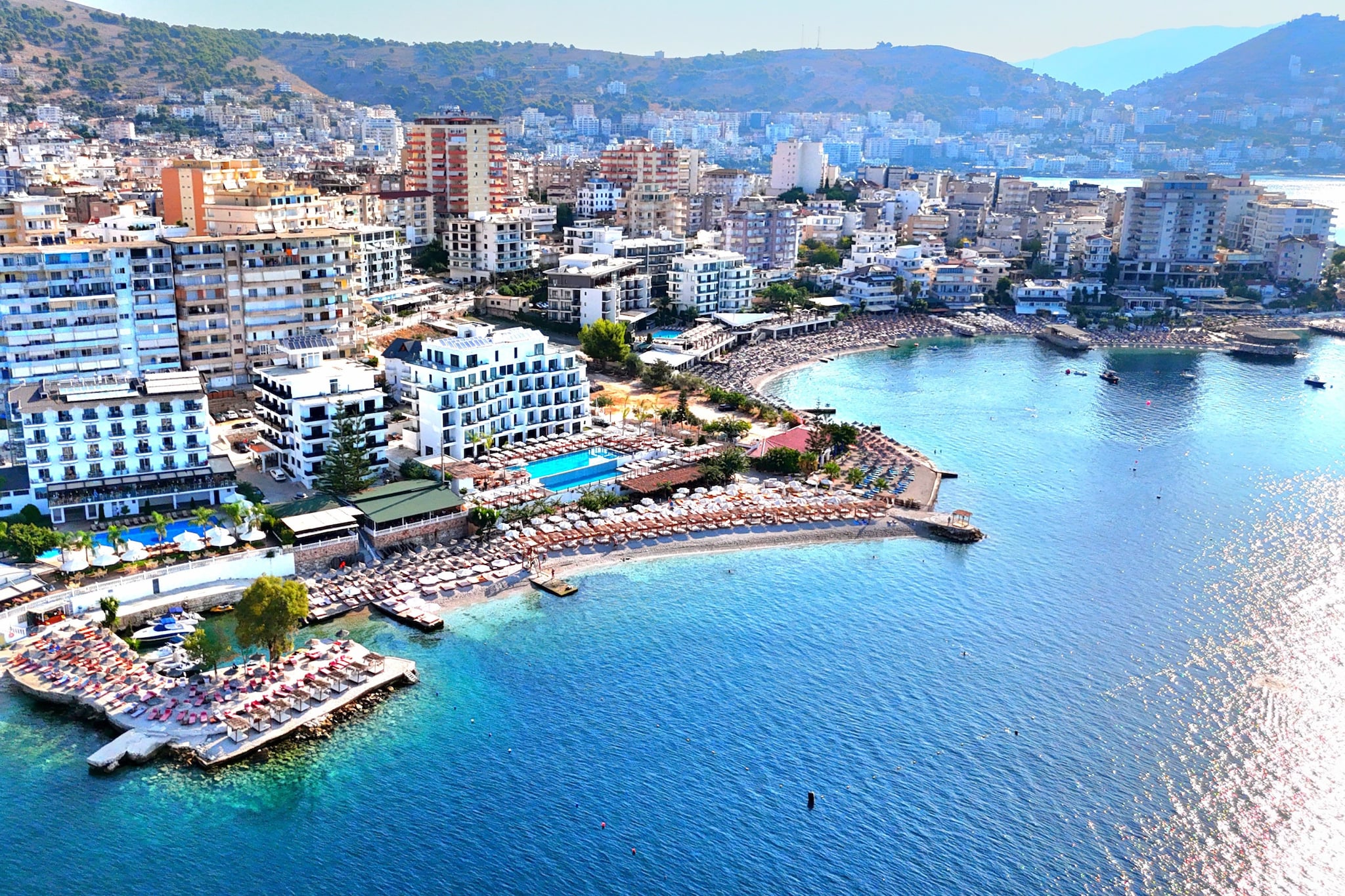 Sea View Apartment in Saranda- 214-Zones d'été à 1 km