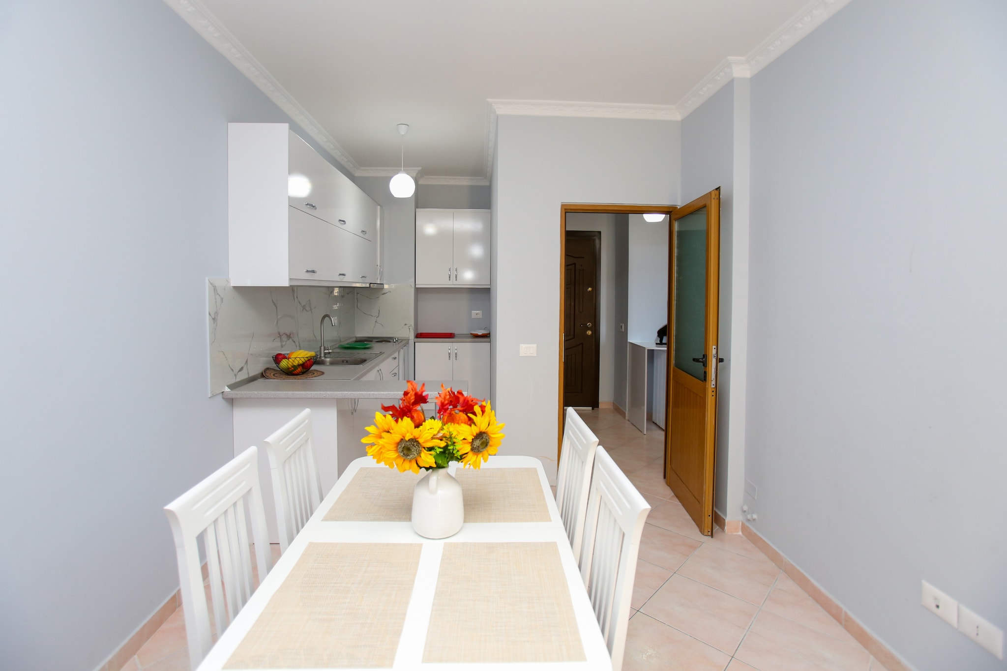 Luna Sea View Apartment 5 floor-Keuken