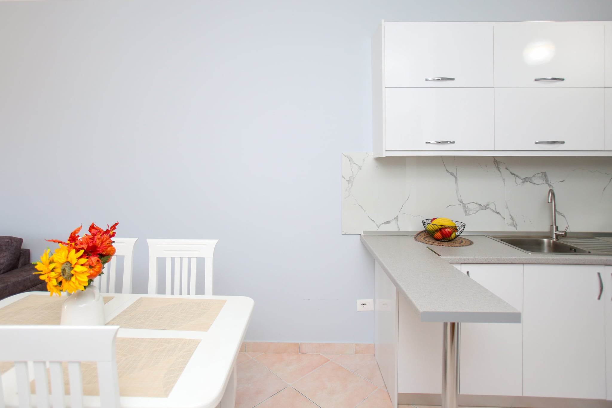 Luna Sea View Apartment 5 floor-Keuken