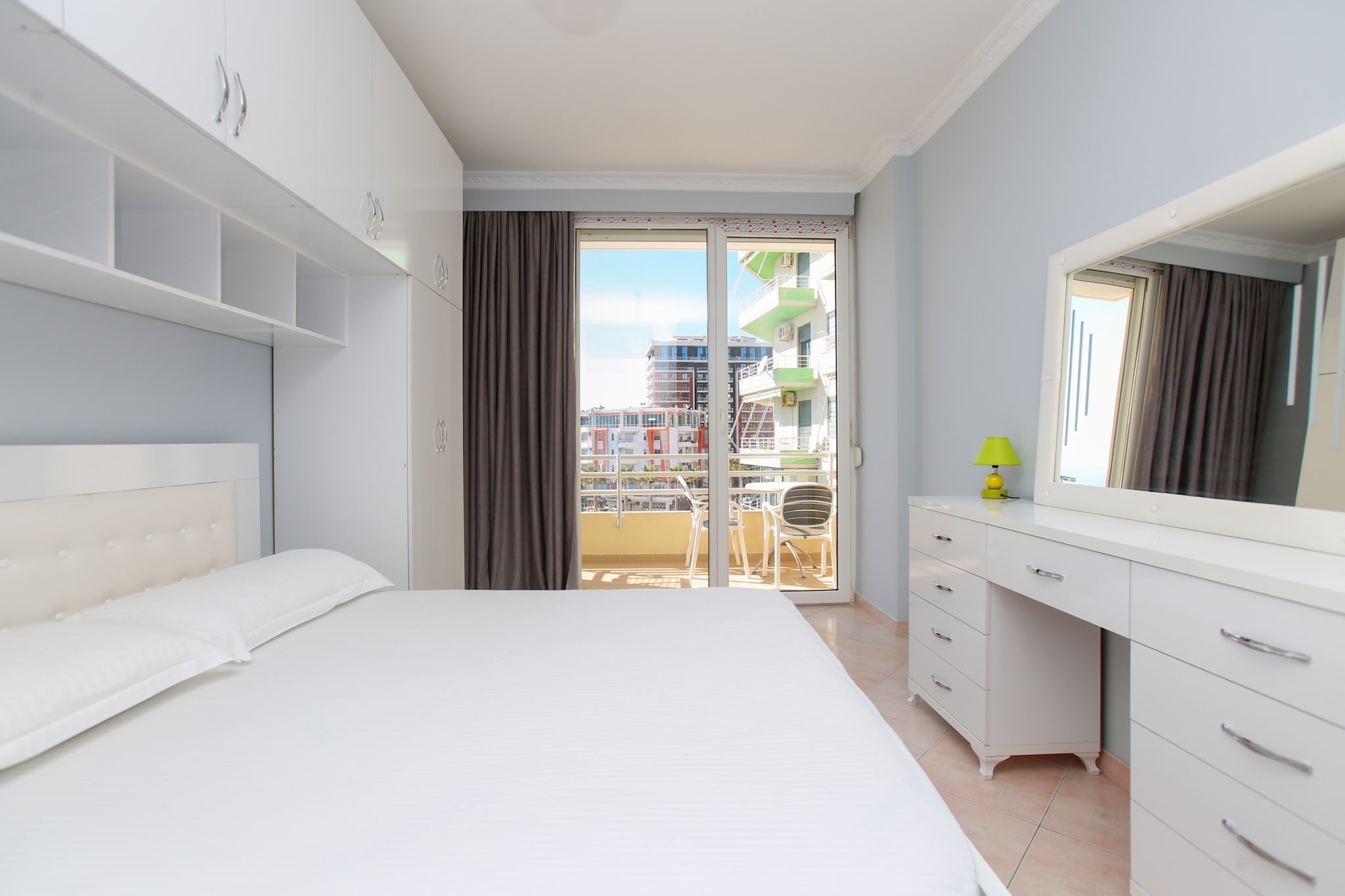 Luna Sea View Apartment 5 floor-Slaapkamer