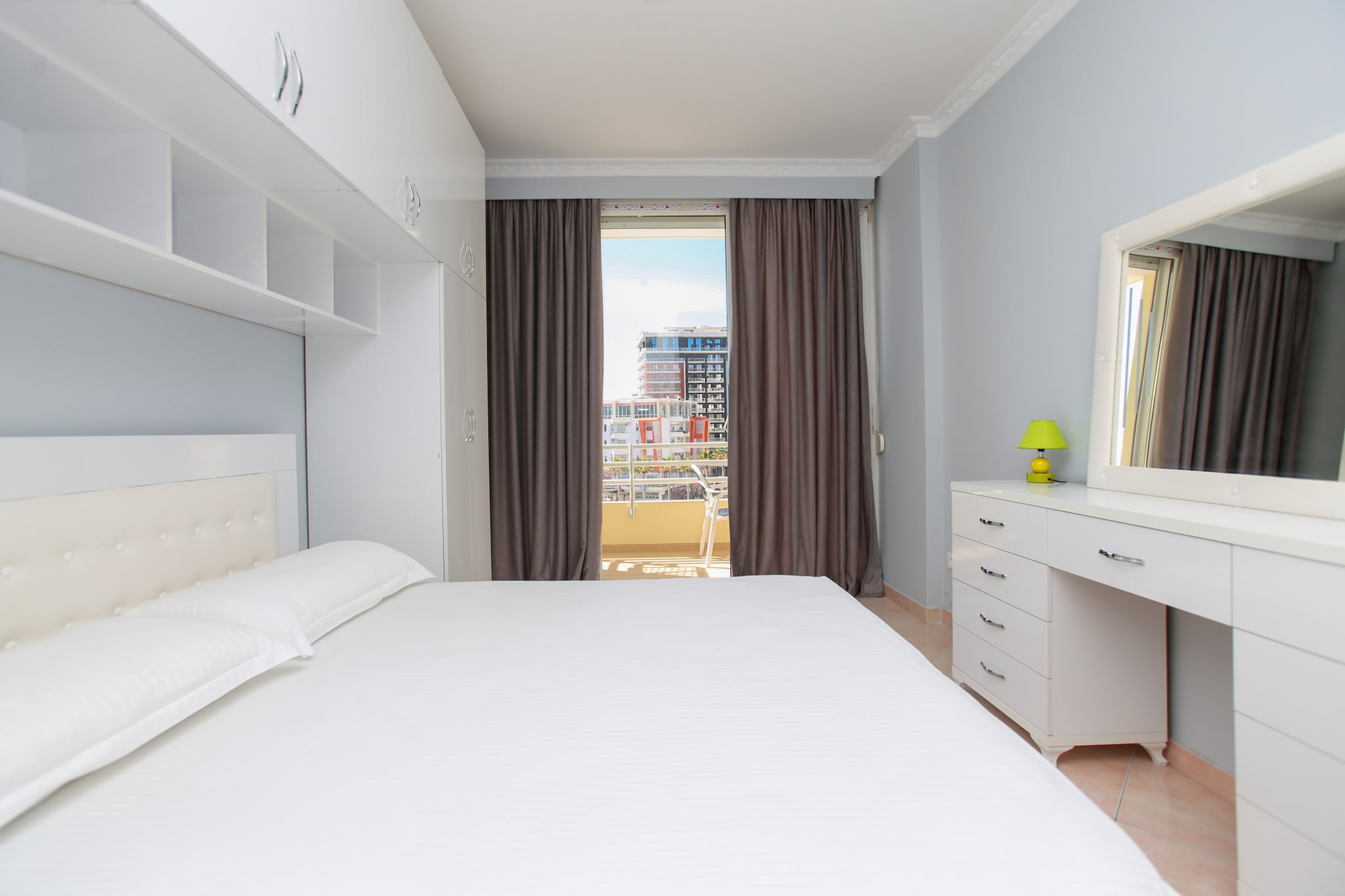 Luna Sea View Apartment 5 floor-Slaapkamer