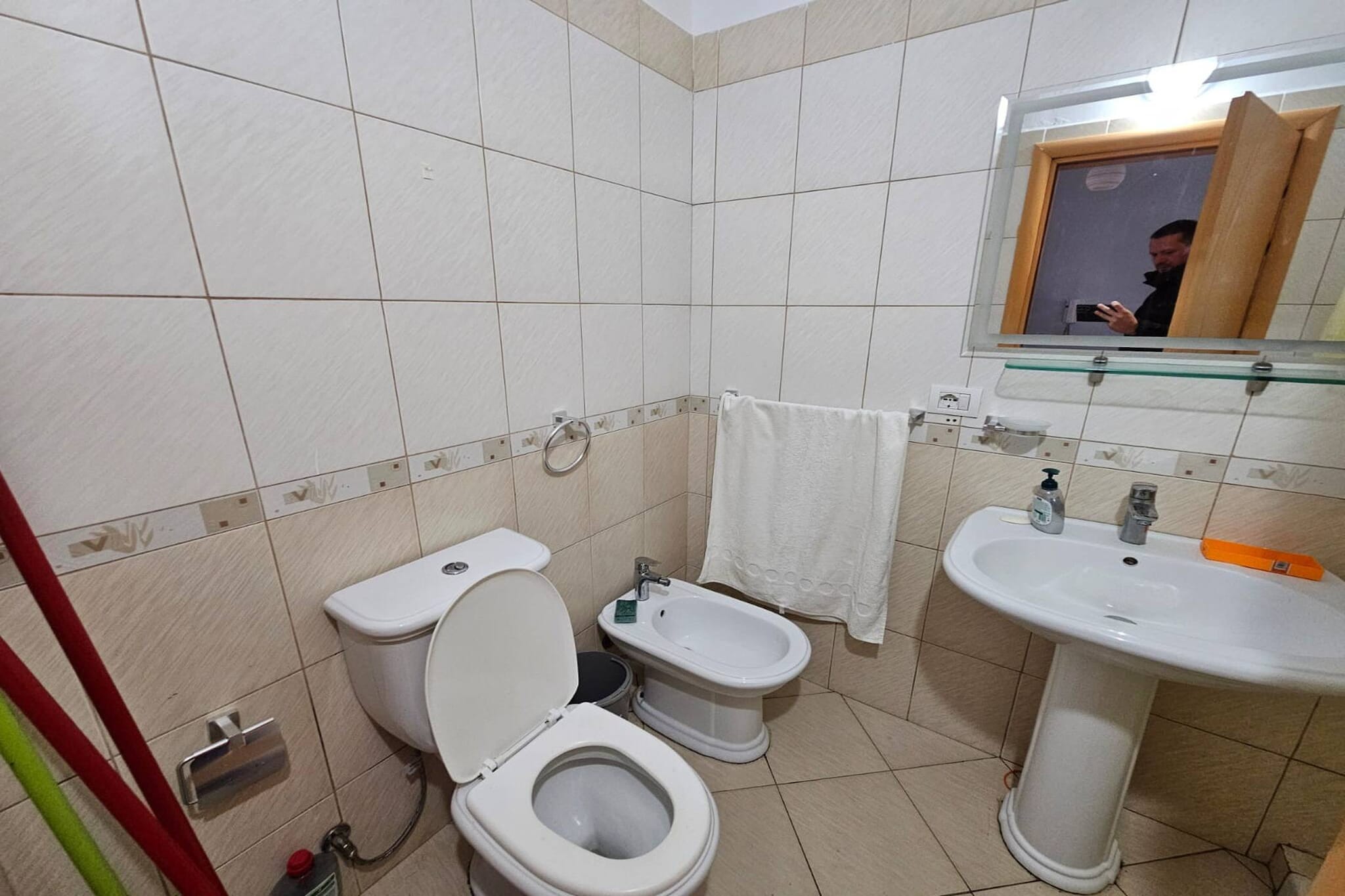Luna Sea View Apartment 5 floor-Badkamer