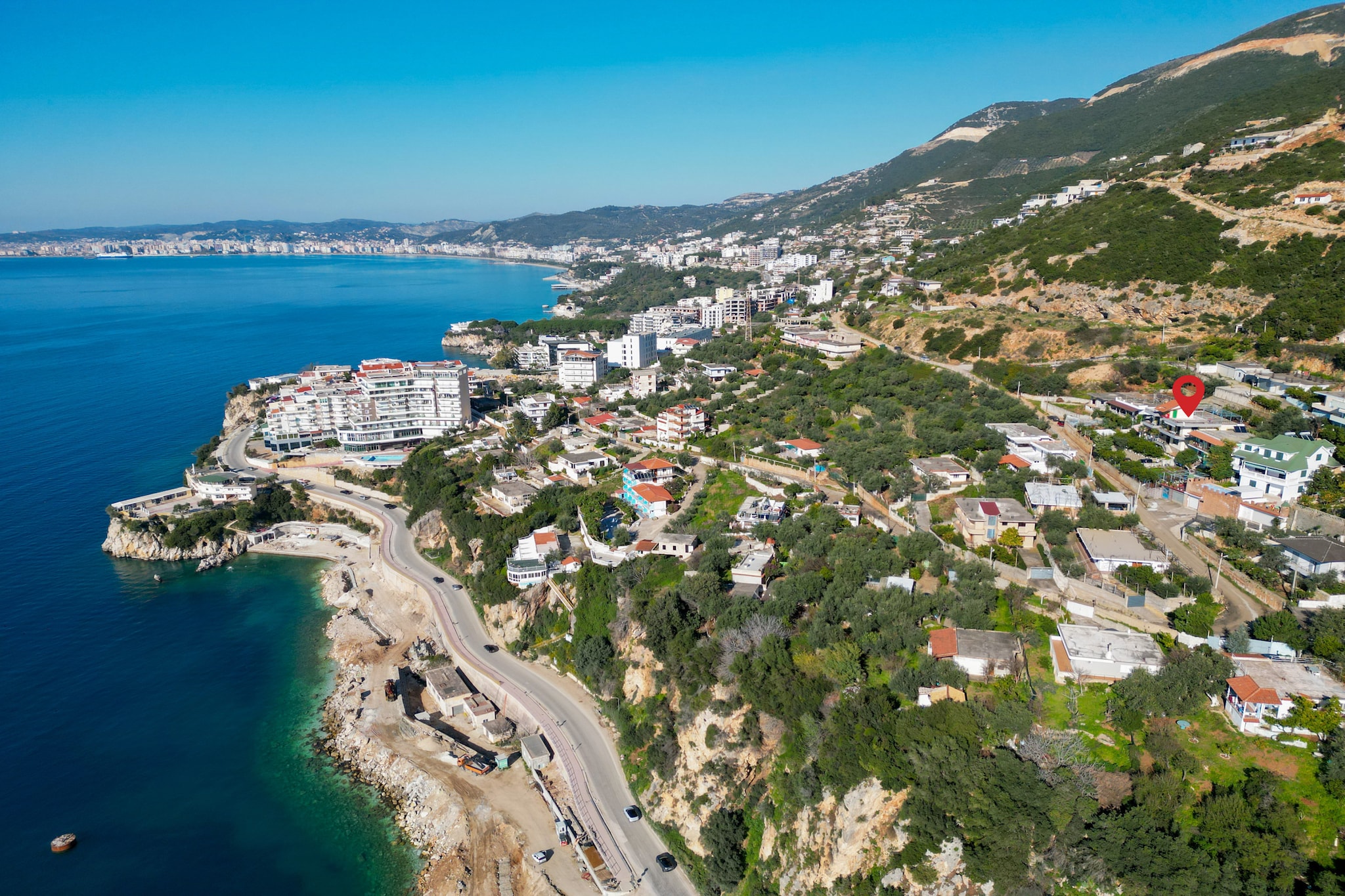 Villa Meminaj With Sea View & Garden-Buitenlucht