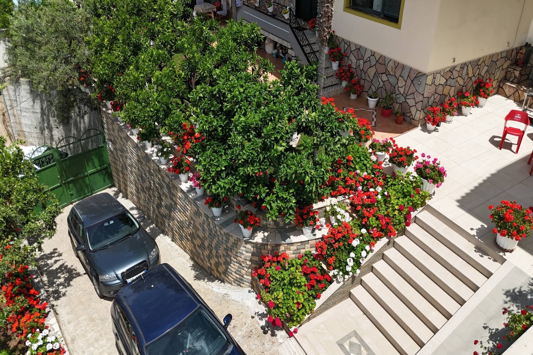 Villa Meminaj With Sea View & Garden-Gebieden zomer 1km