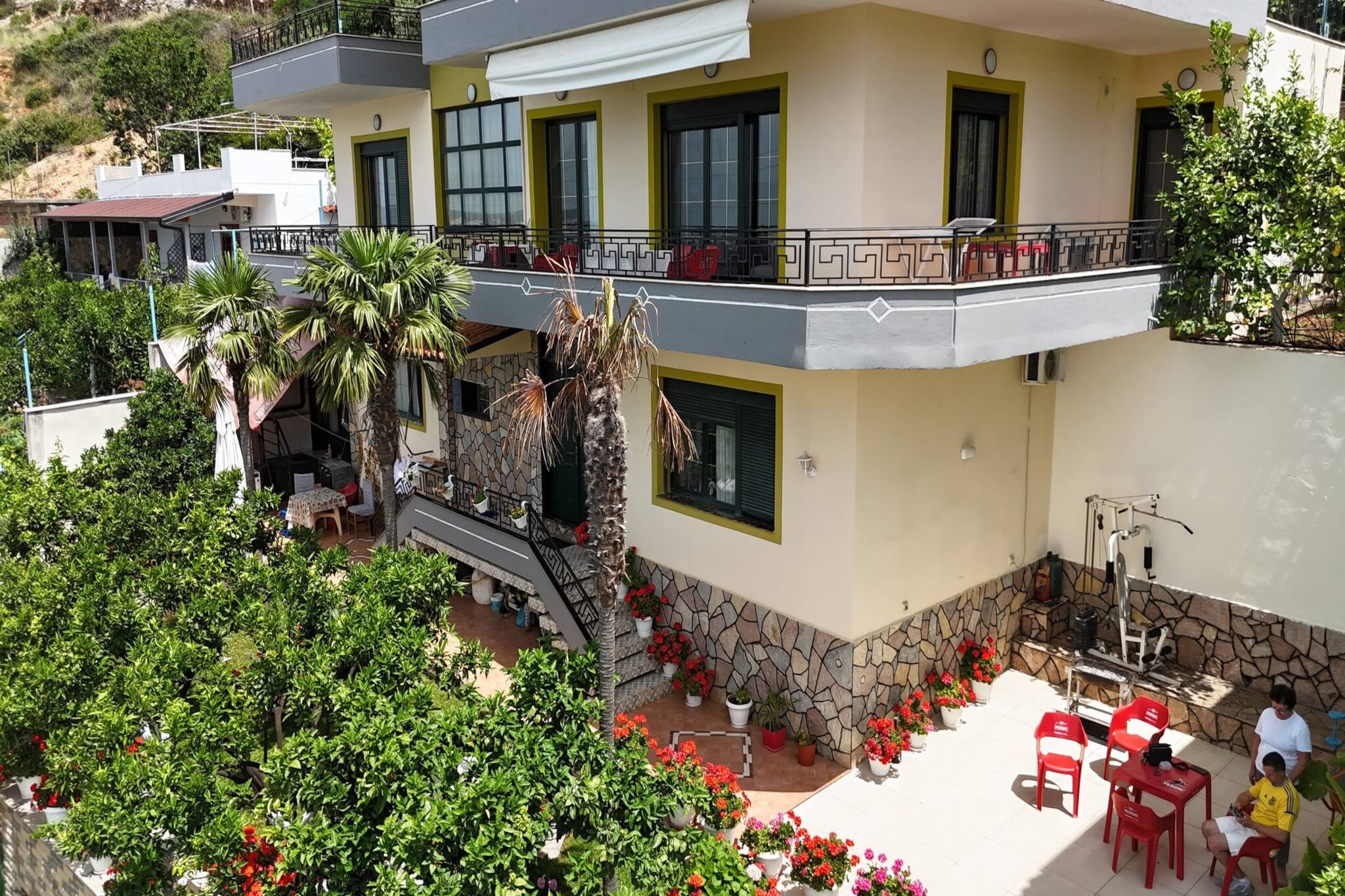 Villa Meminaj With Sea View & Garden-Buitenlucht