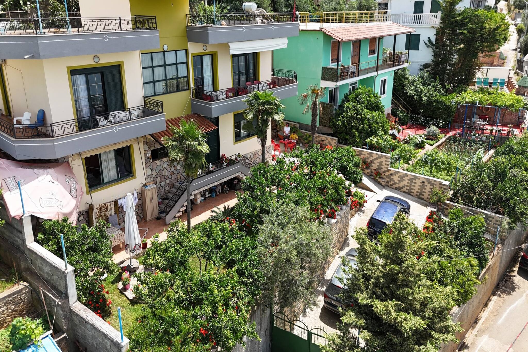 Villa Meminaj With Sea View & Garden-Buitenlucht