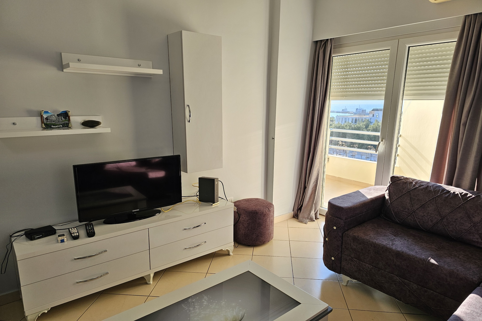 Amara Sea View Apartment 7 Floor-Woonkamer