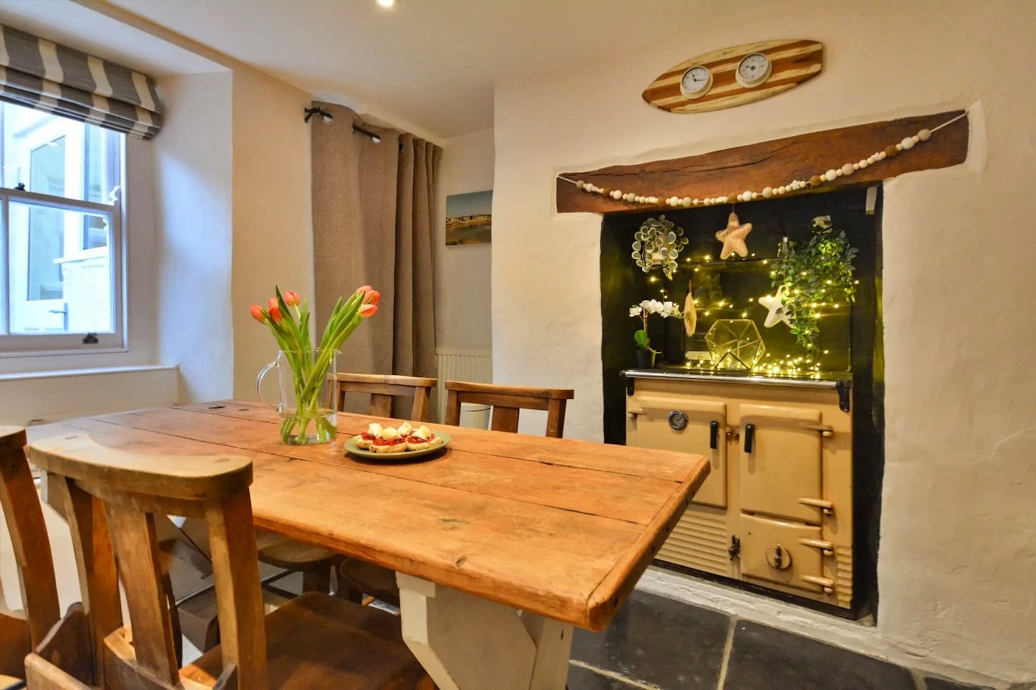 Cawsand Cottage-Keuken