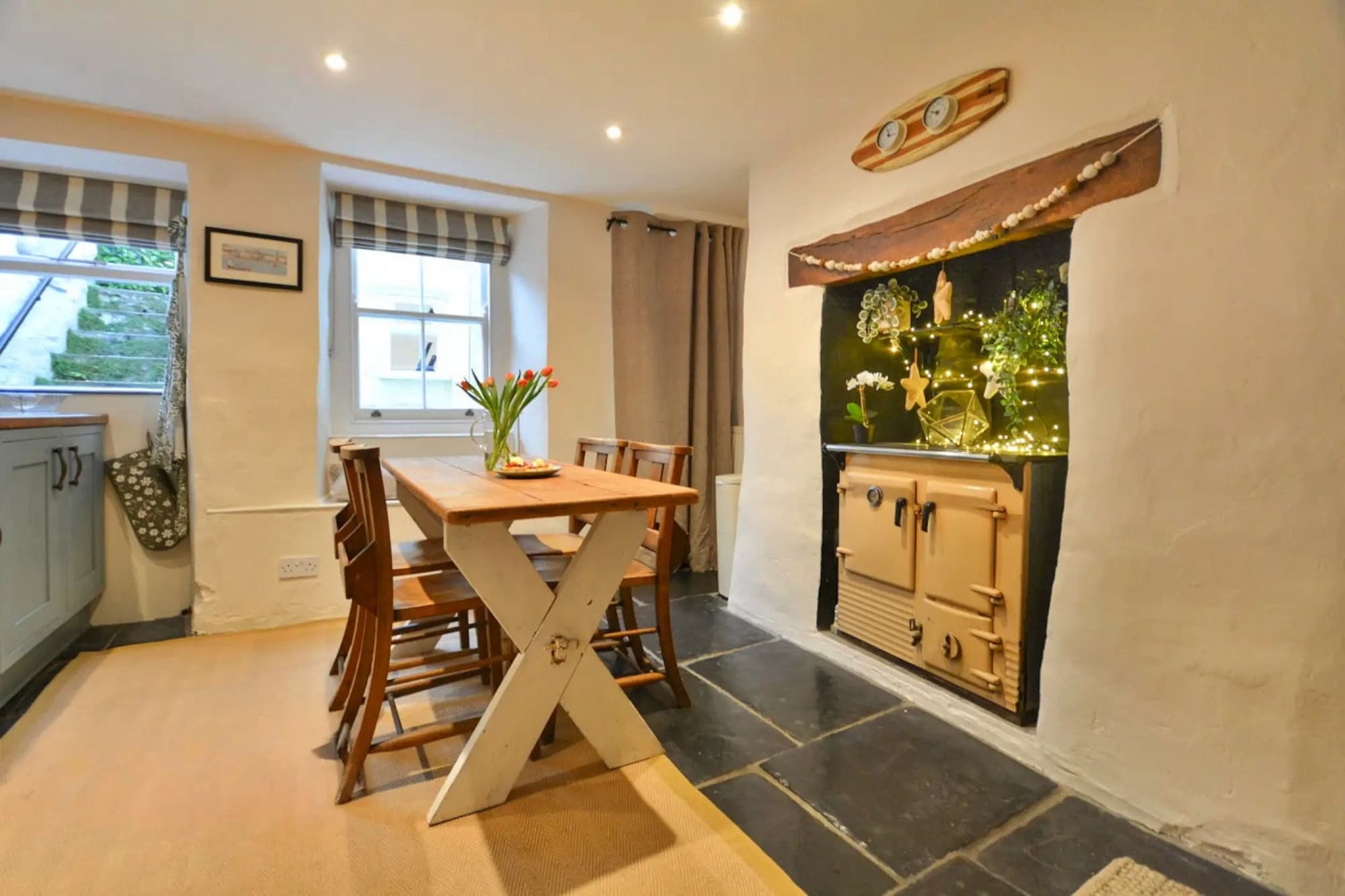 Cawsand Cottage-Keuken