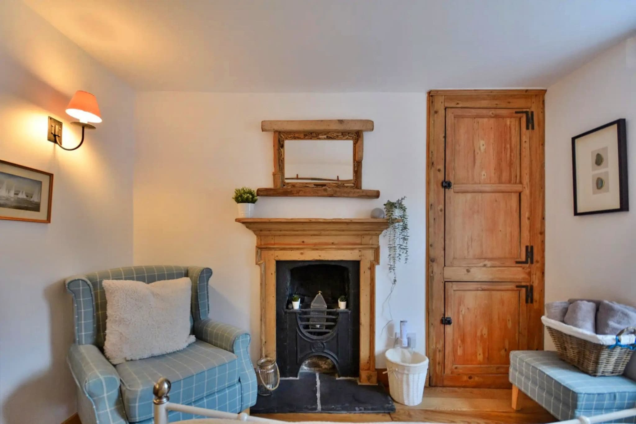Cawsand Cottage-Slaapkamer