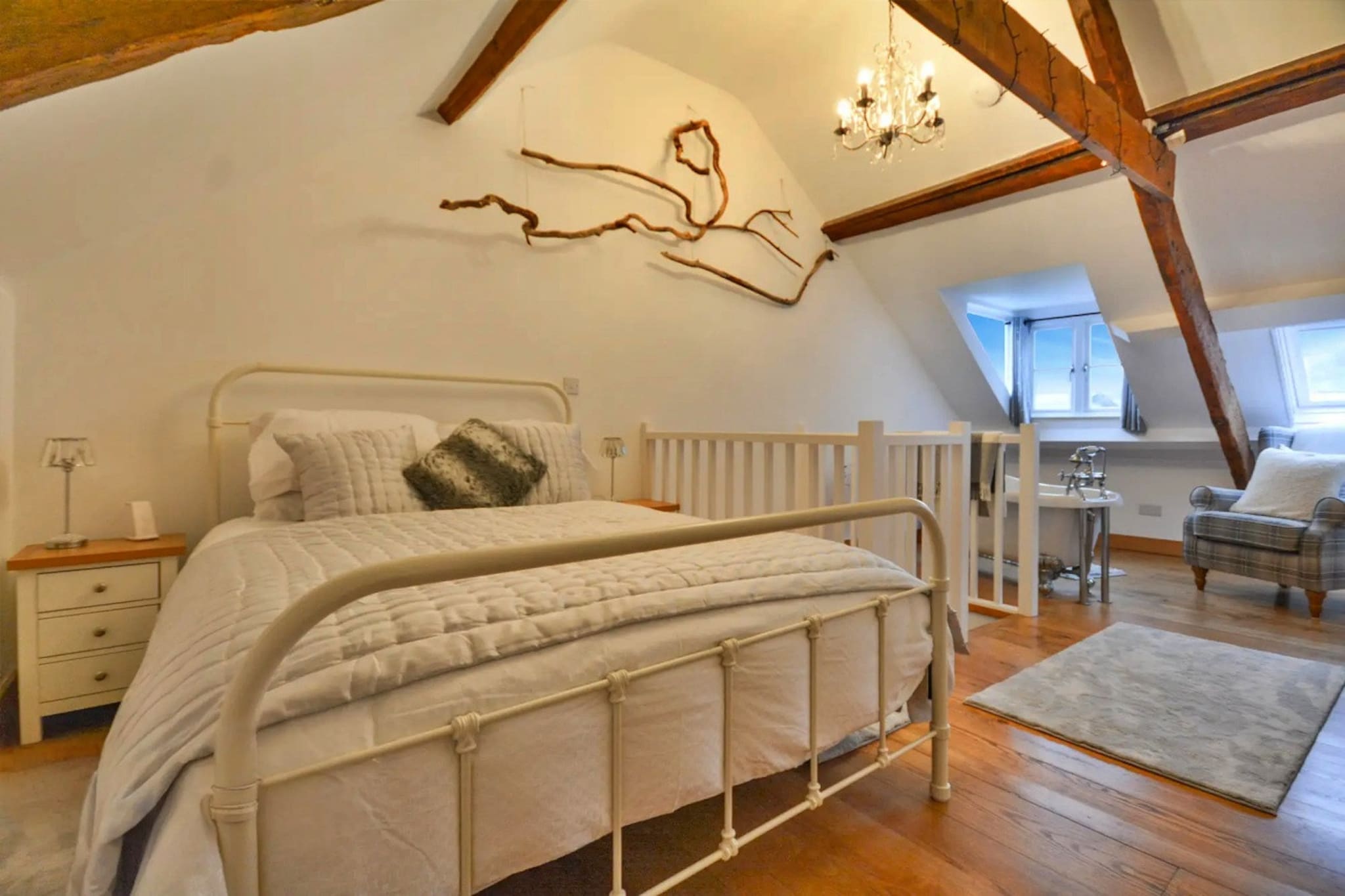 Cawsand Cottage-Slaapkamer