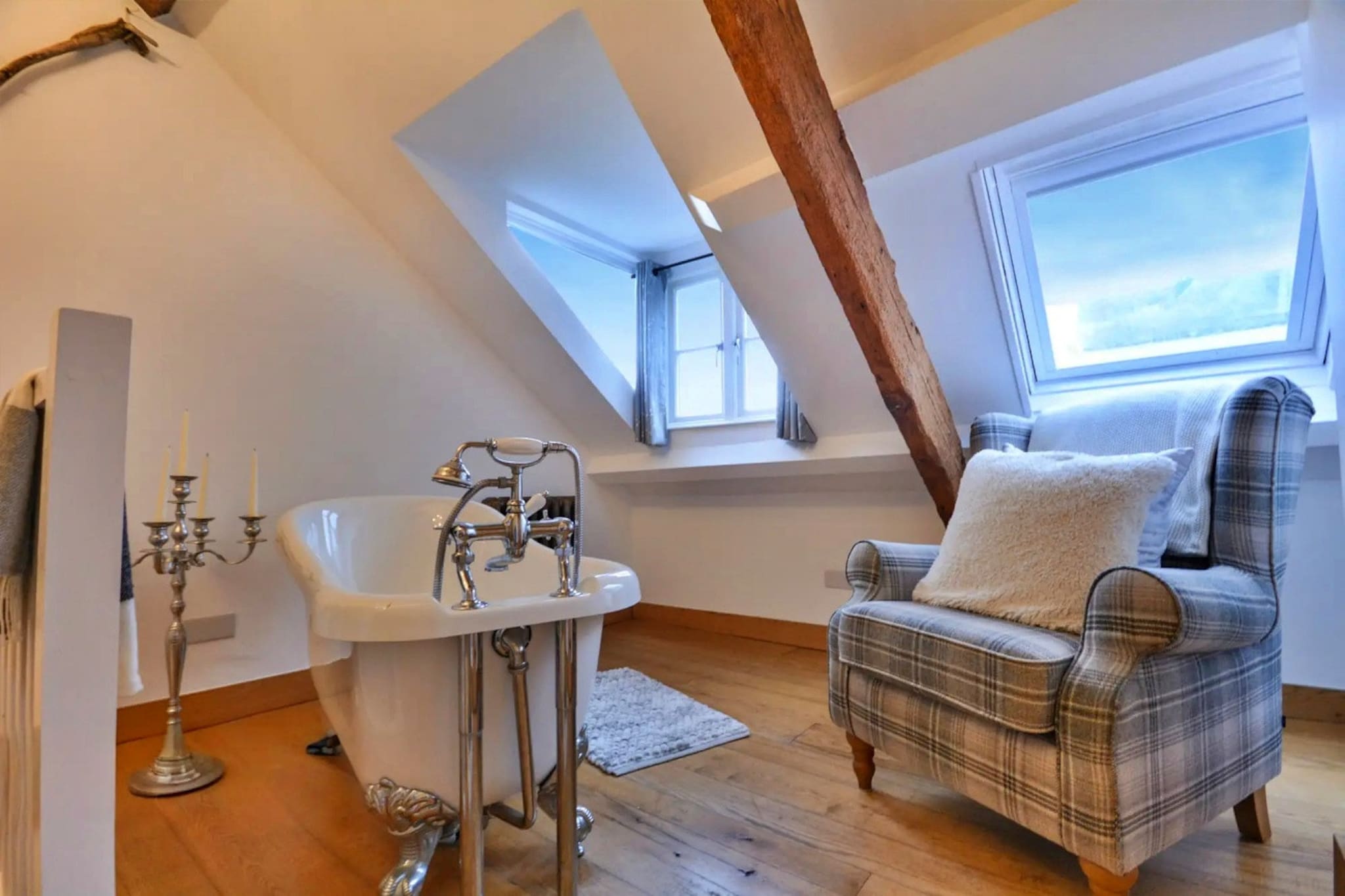 Cawsand Cottage-Slaapkamer