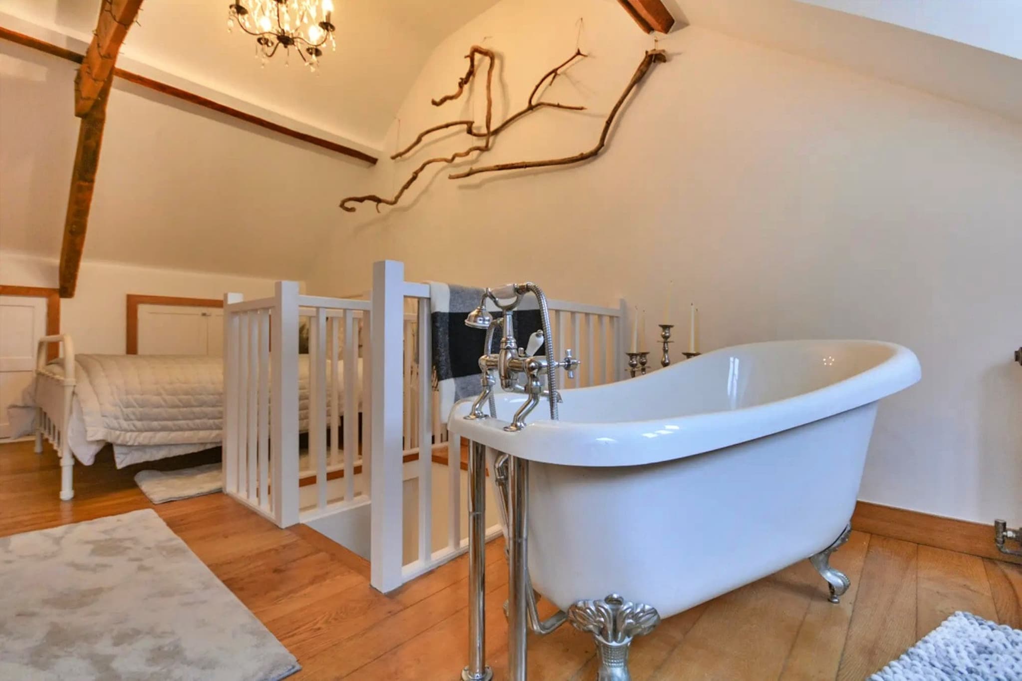 Cawsand Cottage-Slaapkamer