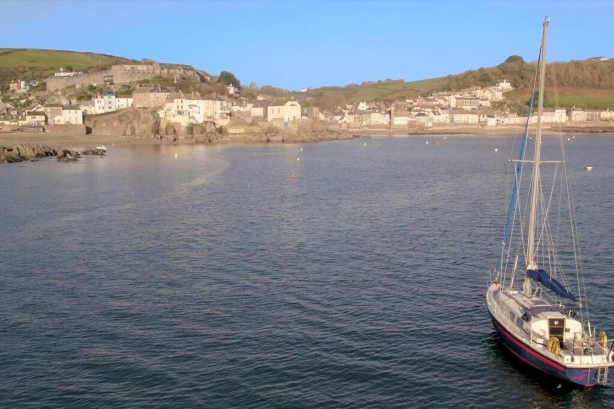 Cawsand Cottage-Gebieden zomer 1km