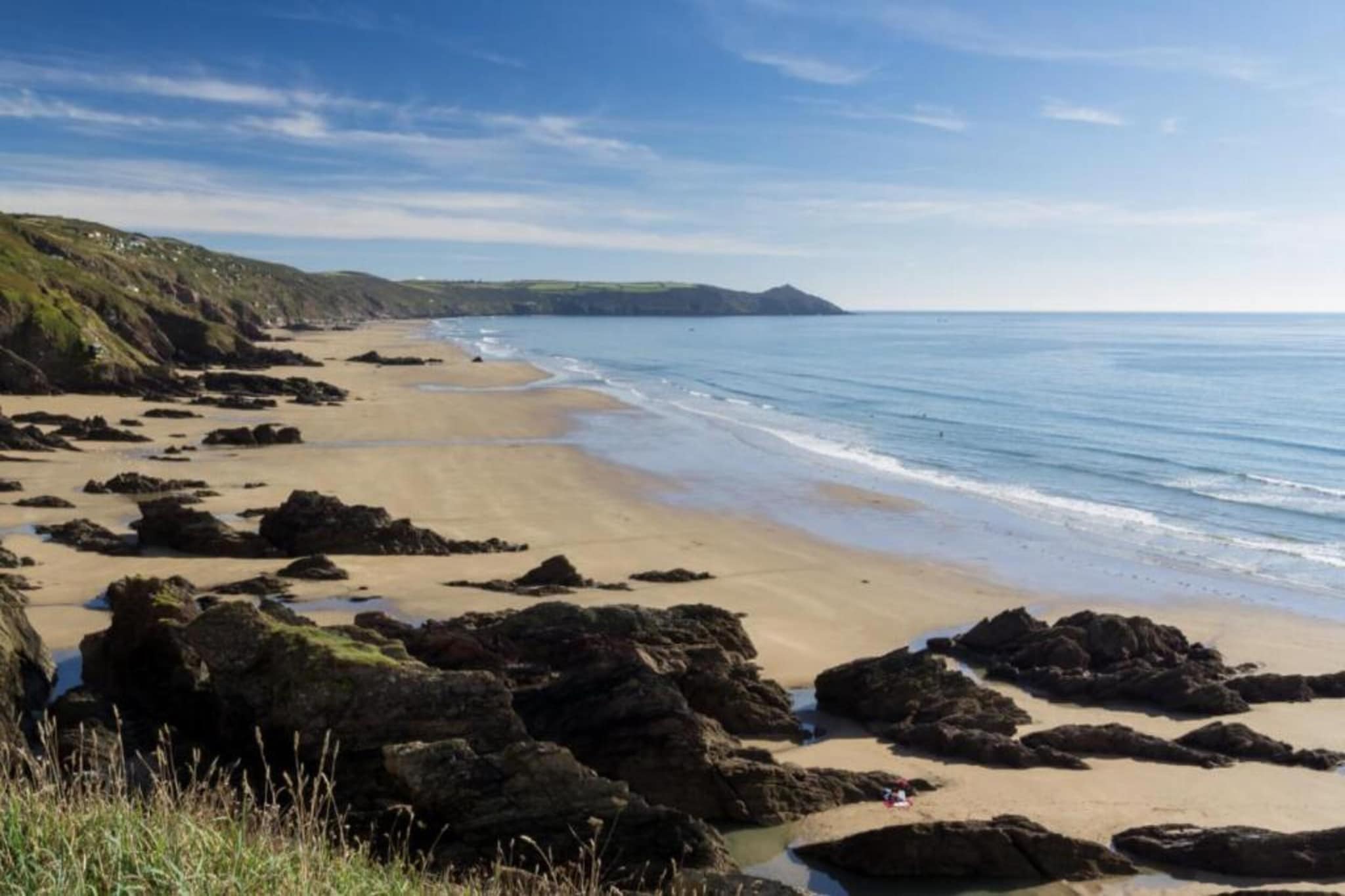 Cawsand Cottage-Gebieden zomer 1km