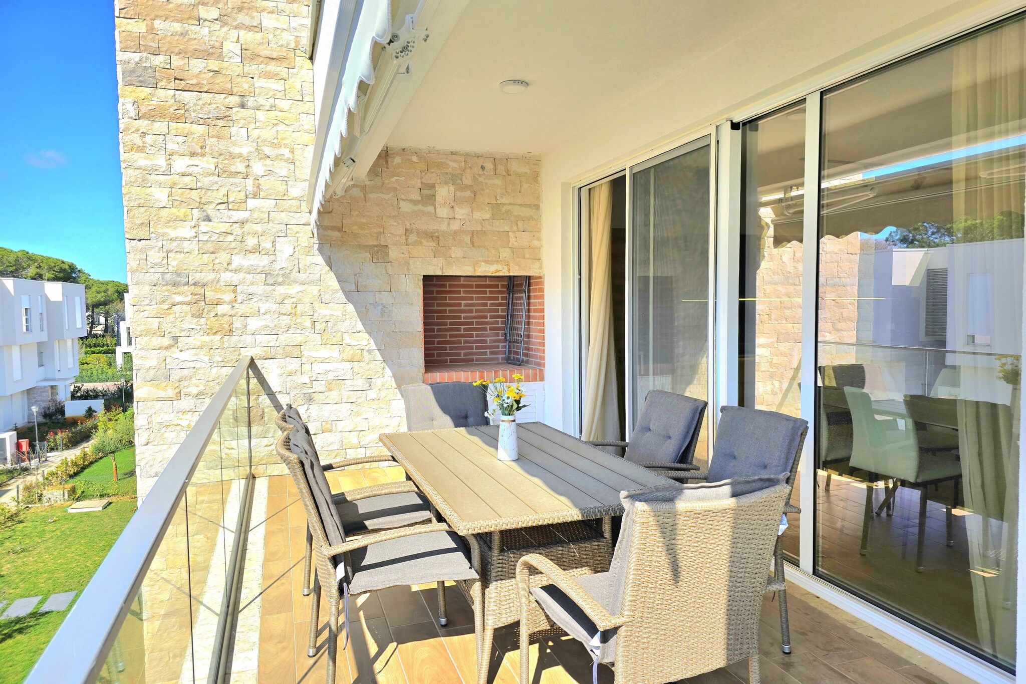 ALD293 - Shpuza San Pietro Lalez-Balcon-terrasse