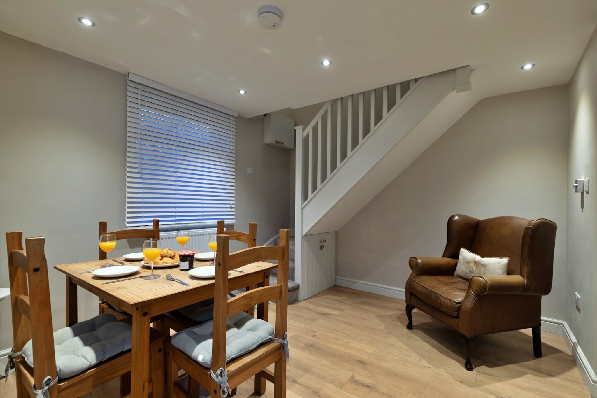 Kingsley Hollows Cottage-Woonkamer
