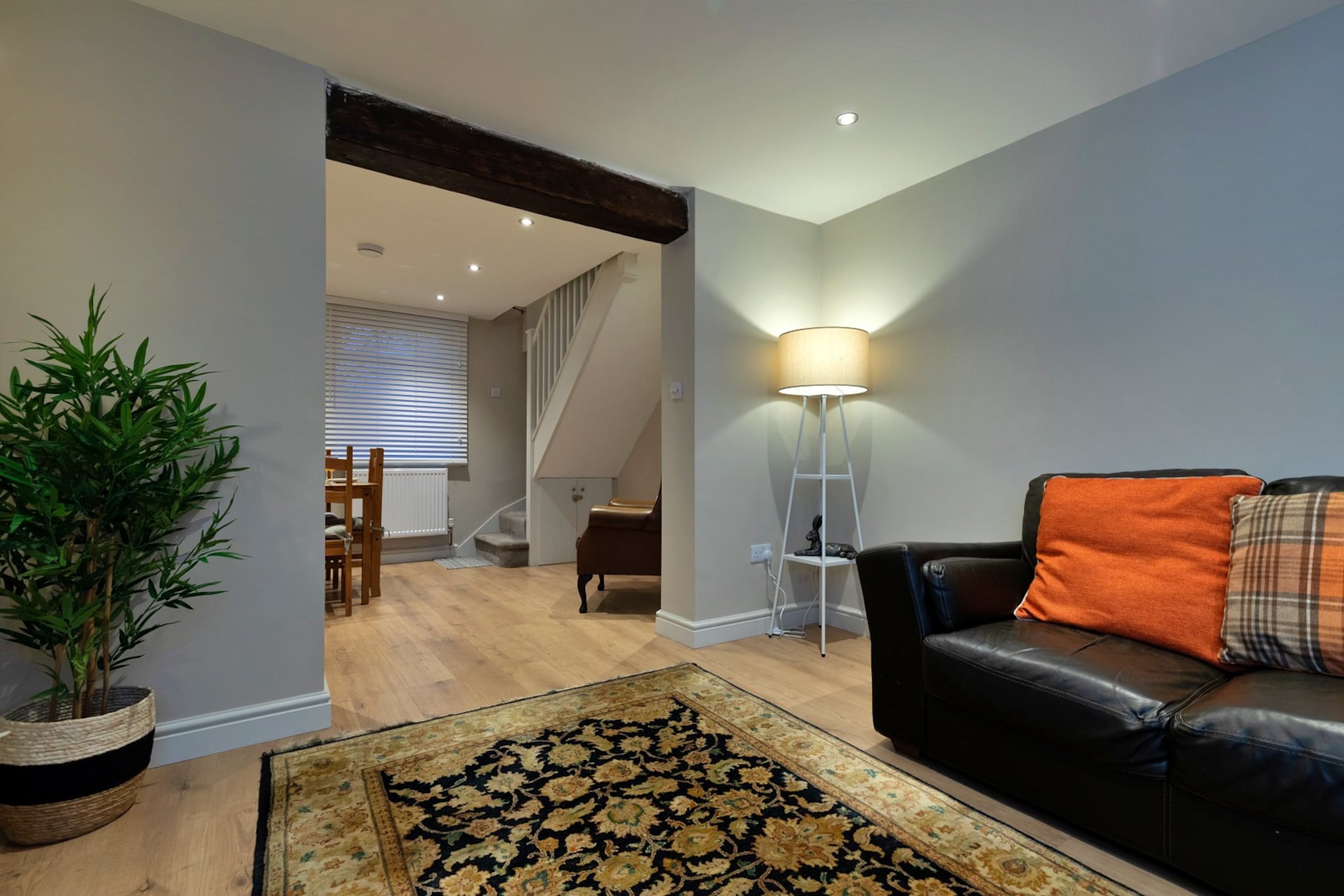 Kingsley Hollows Cottage-Woonkamer